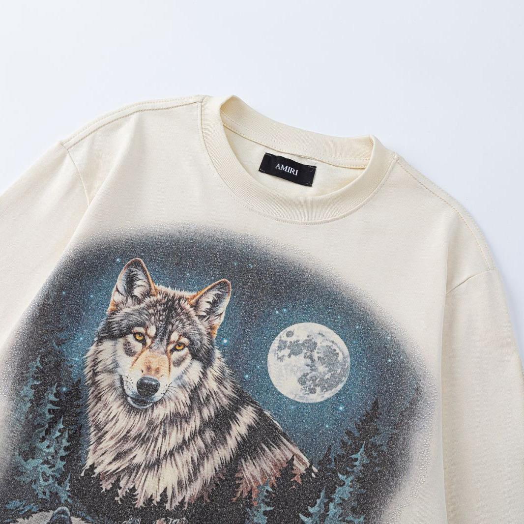 Amiri Crystal Embellished T-shirt - DesignerGu