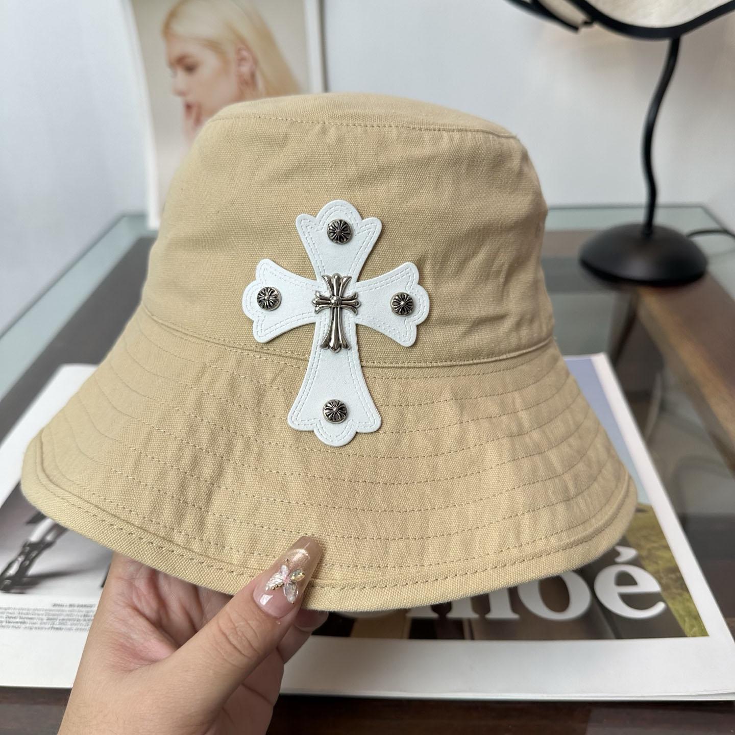 Chrome Heart Bucket Hat - DesignerGu