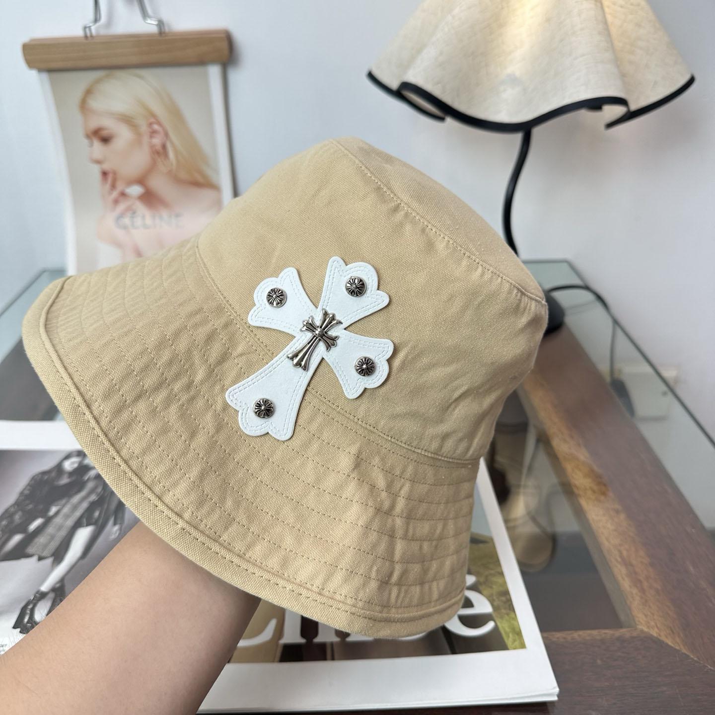Chrome Heart Bucket Hat - DesignerGu
