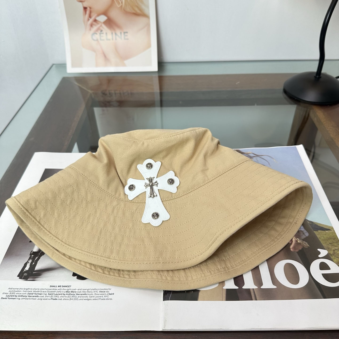 Chrome Heart Bucket Hat - DesignerGu
