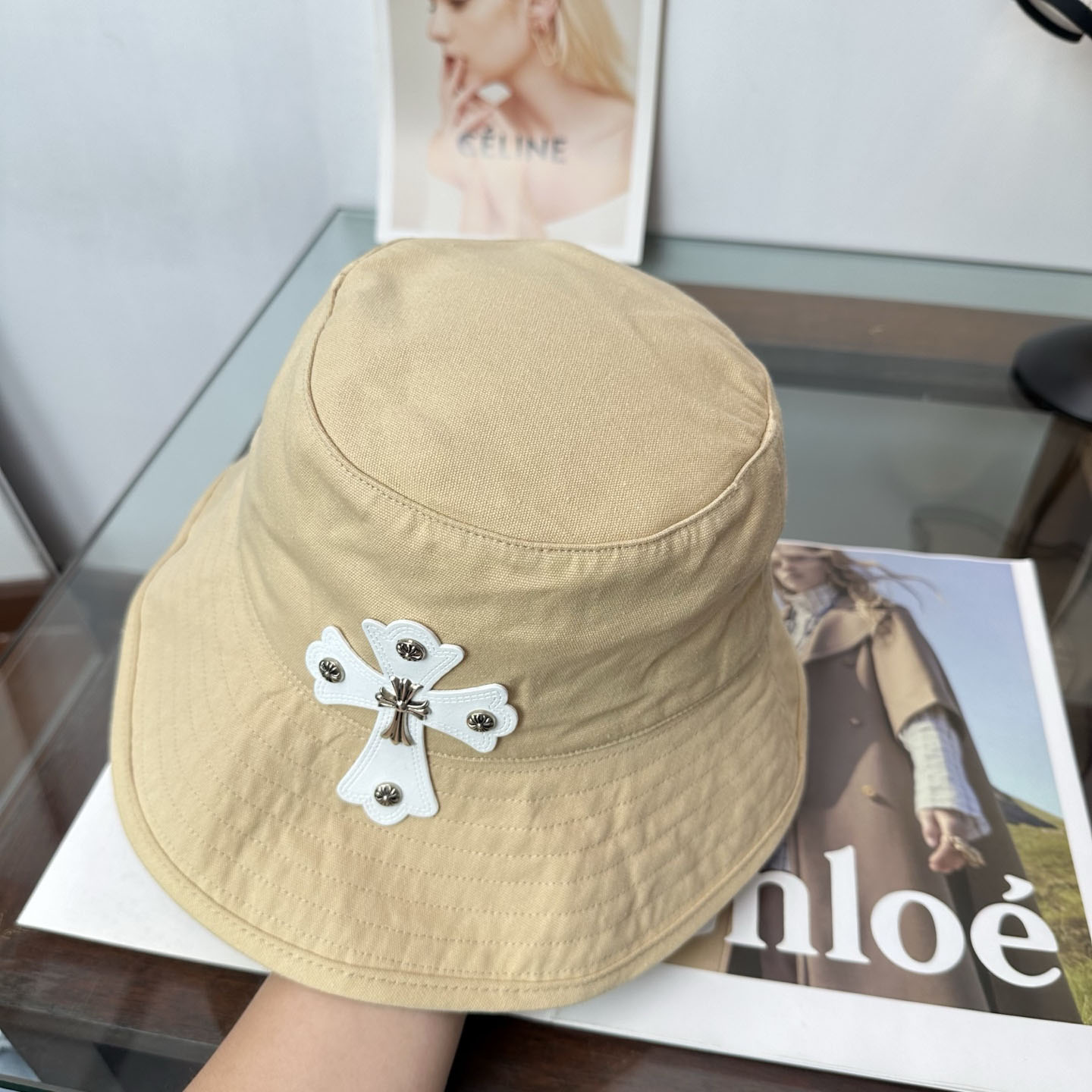 Chrome Heart Bucket Hat - DesignerGu