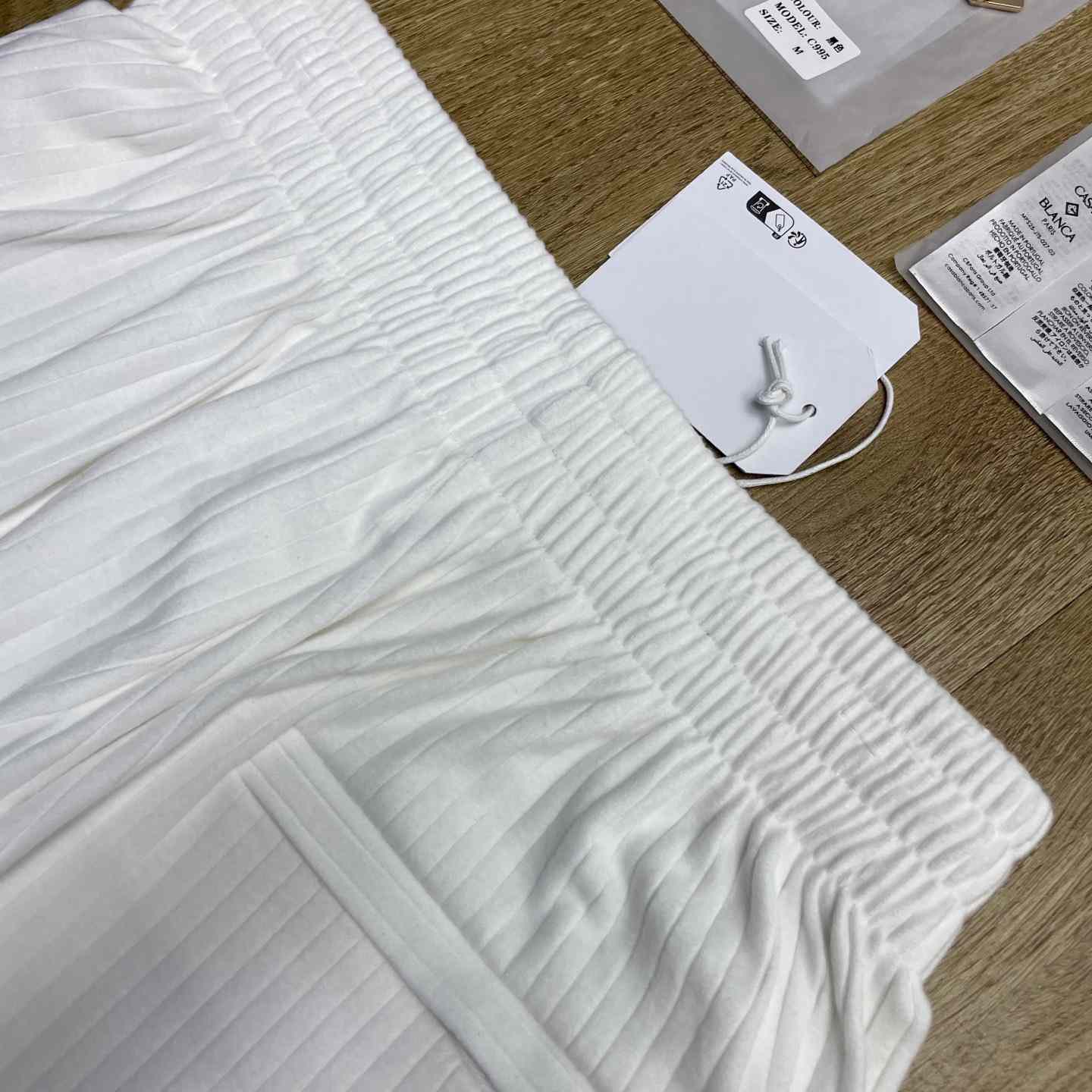 Casablanca Striped Velour Shorts C1181 - DesignerGu