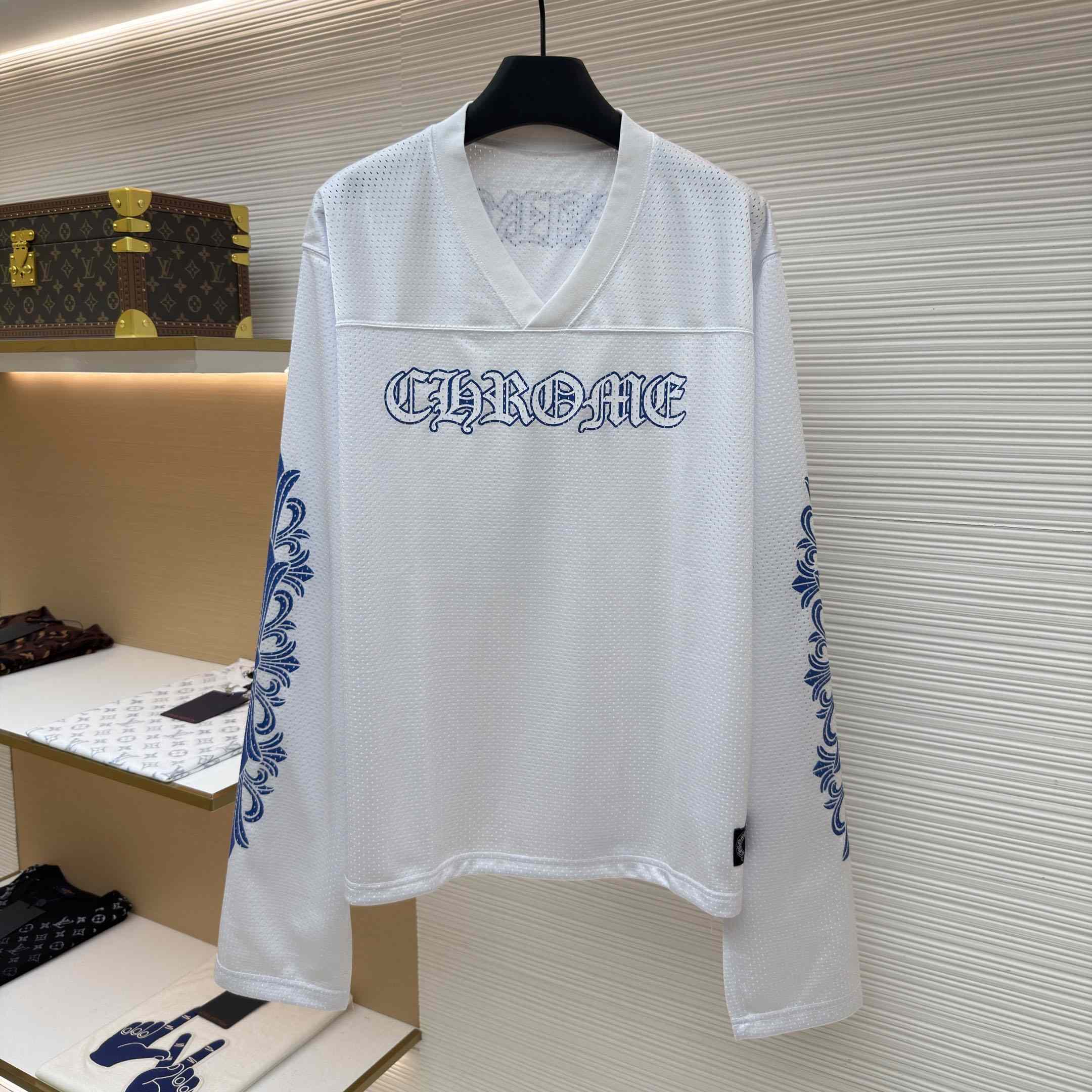Chrome Hearts Stadium Mesh Long sleeve Jersey  - DesignerGu