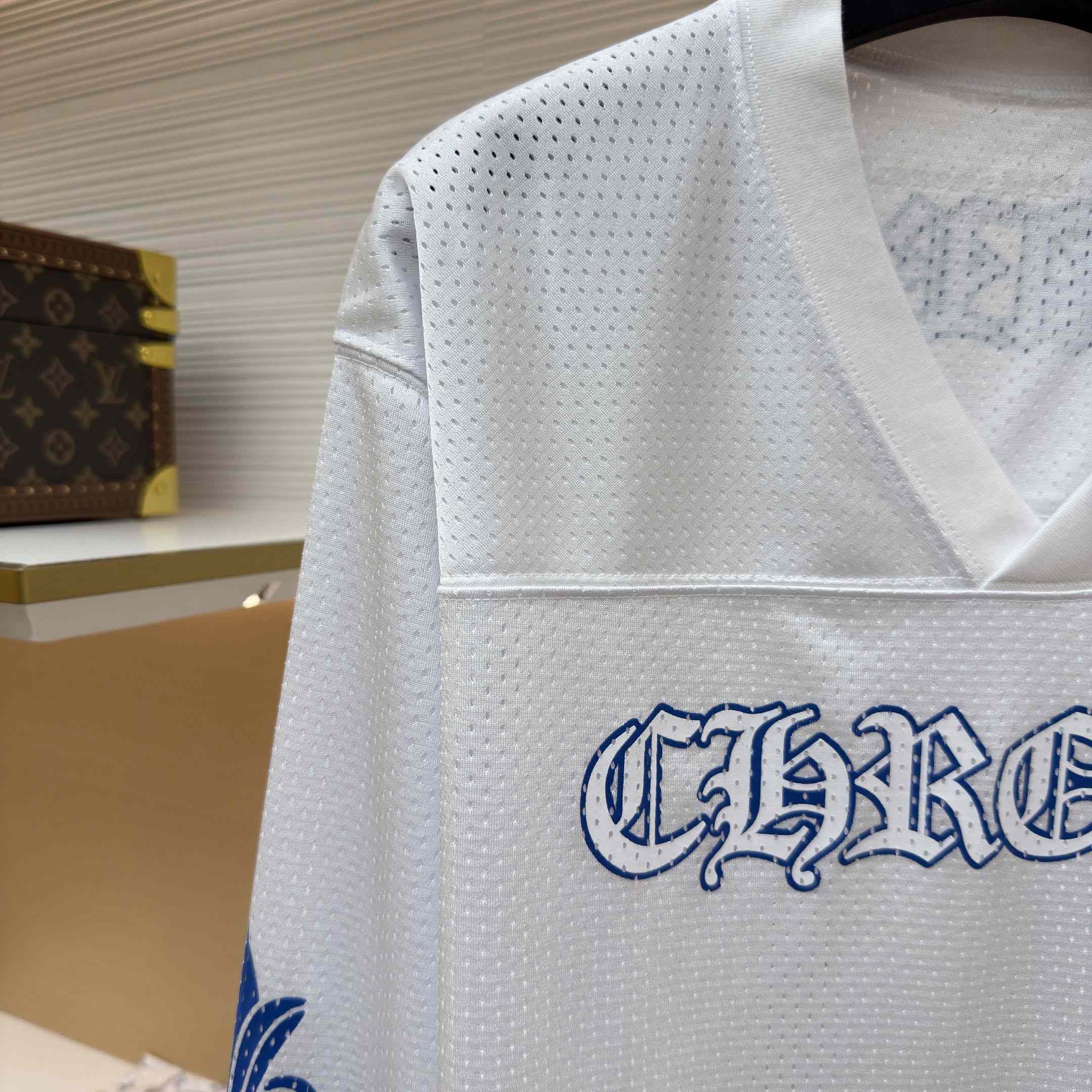 Chrome Hearts Stadium Mesh Long sleeve Jersey  - DesignerGu