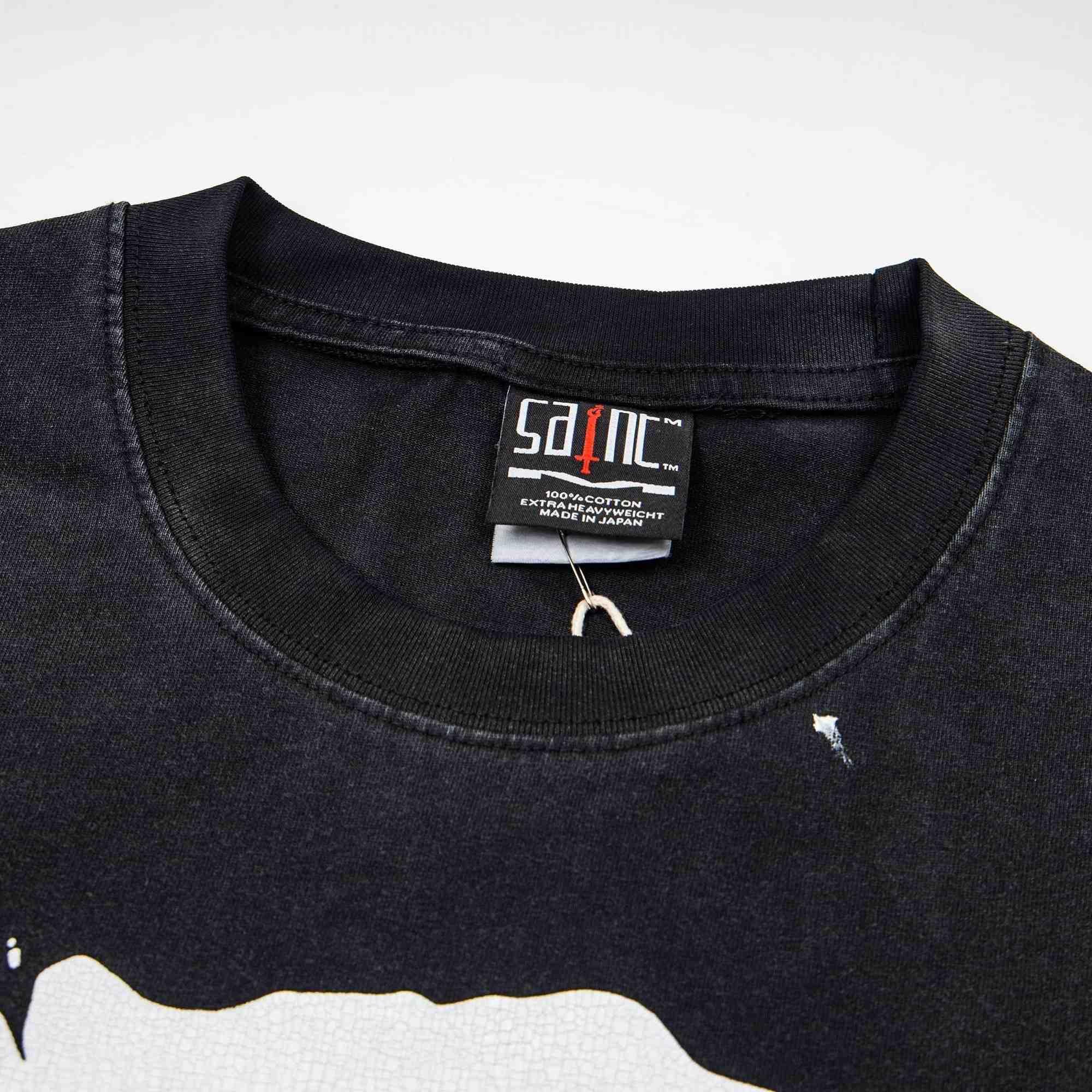 Saint Michael X Bape Short Sleeve T-Shirt - DesignerGu