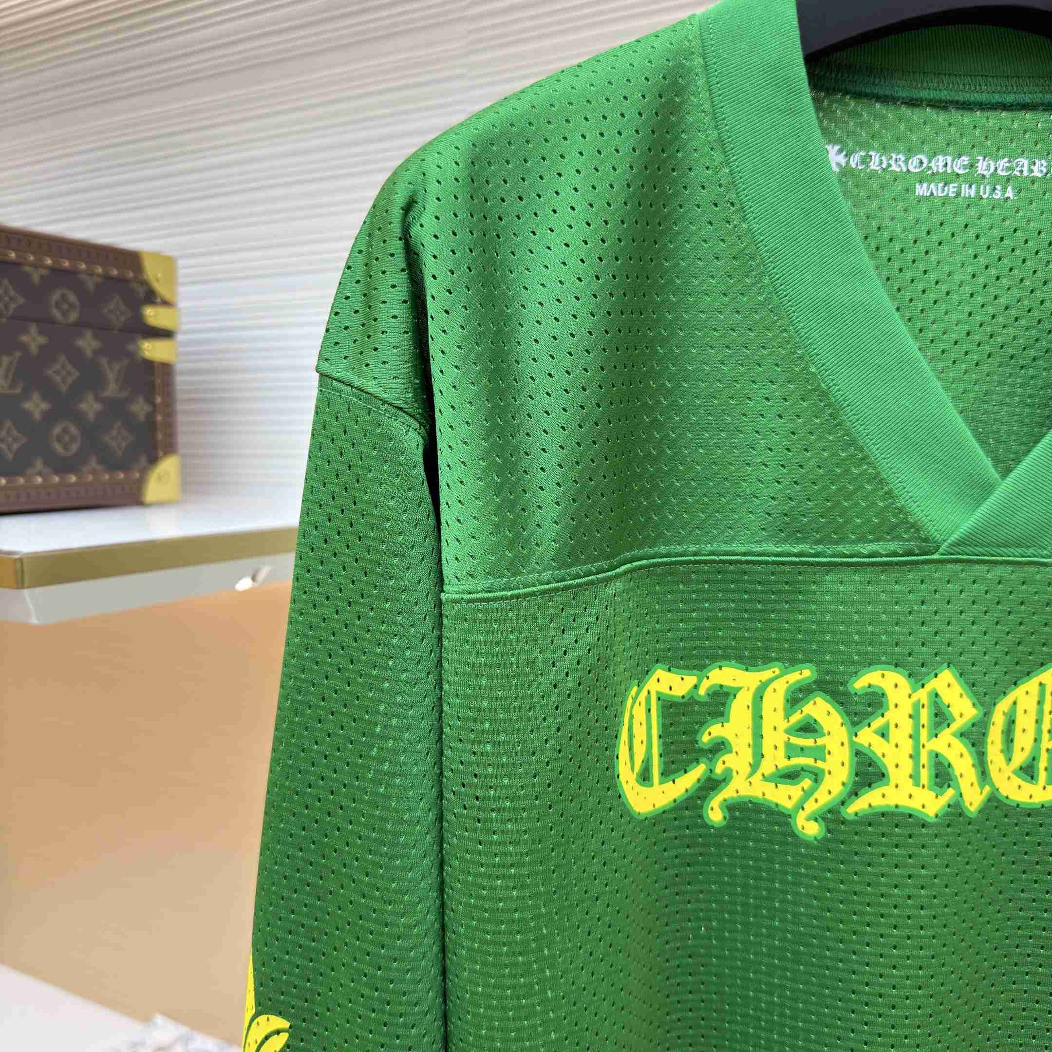 Chrome Hearts Stadium Mesh Long sleeve Jersey  - DesignerGu