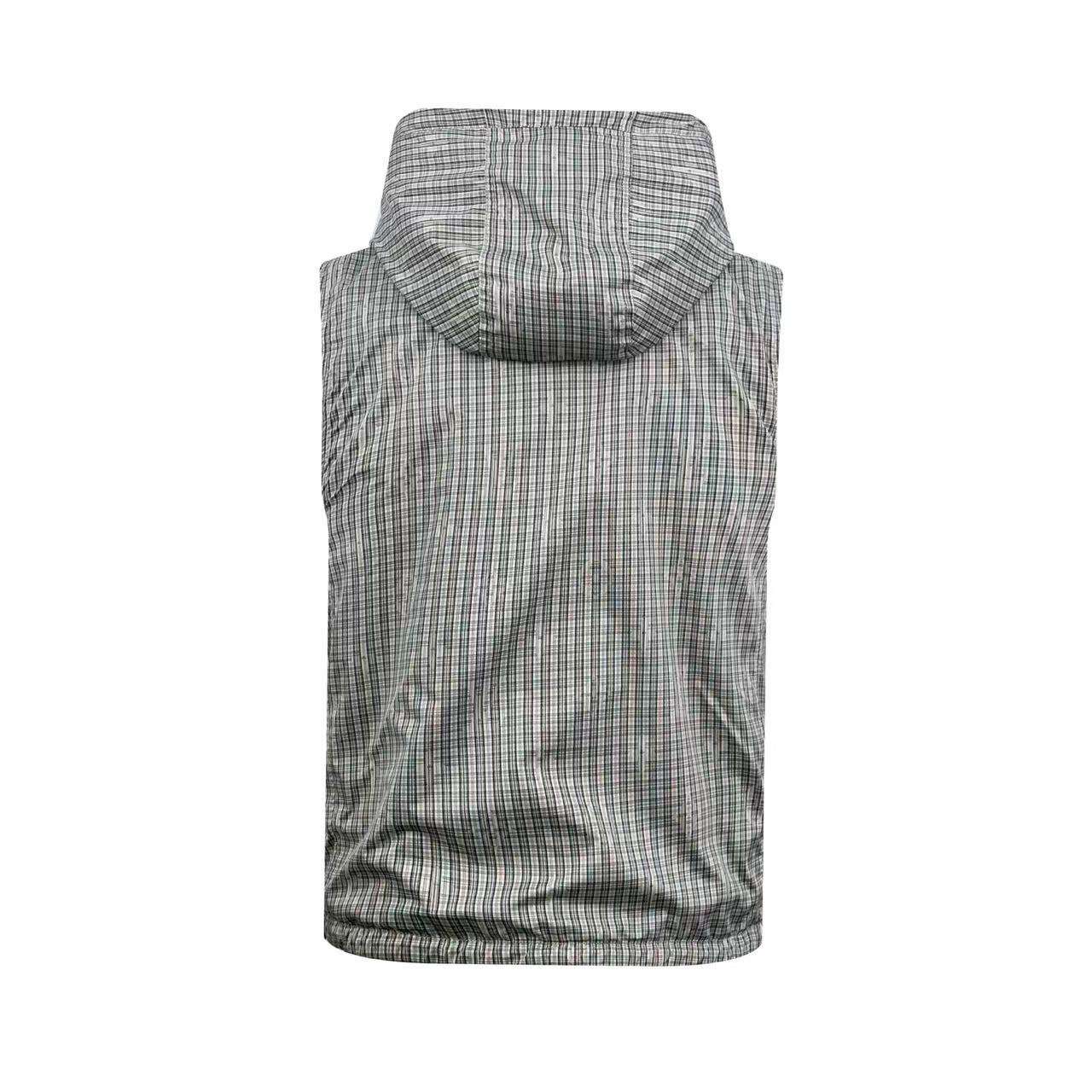 Louis Vuitton Monogram Check Reversible Leather Gilet 1AK6VH - DesignerGu