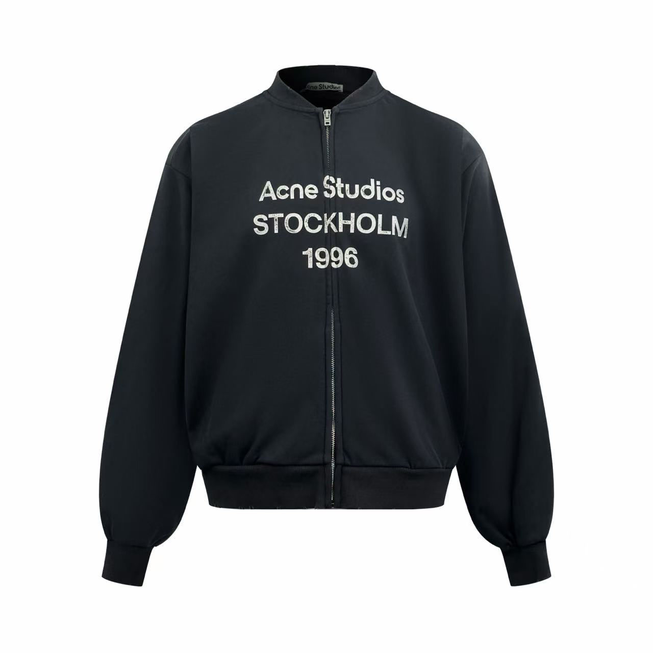 Acne Studios Washed Zip-Up Cardigan - DesignerGu