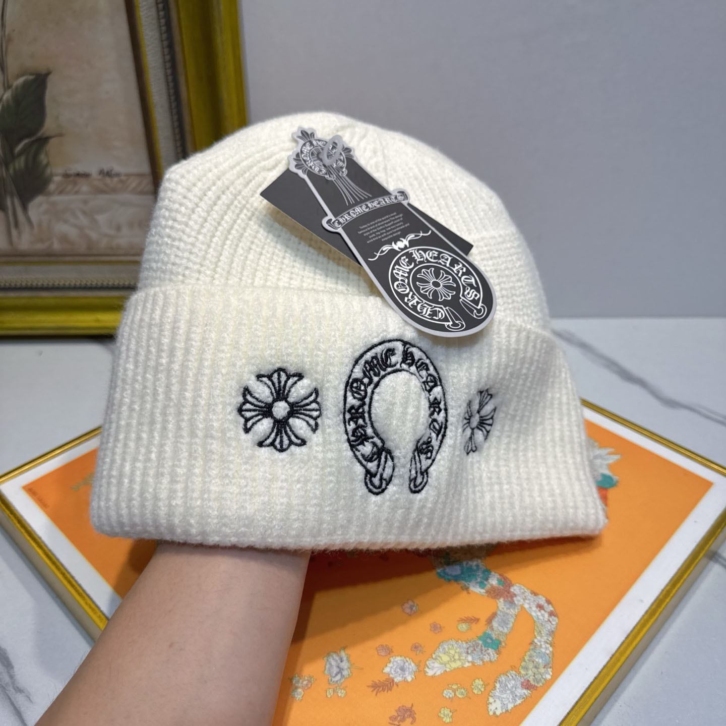 Chrome Hearts Horseshoe Beanie - DesignerGu