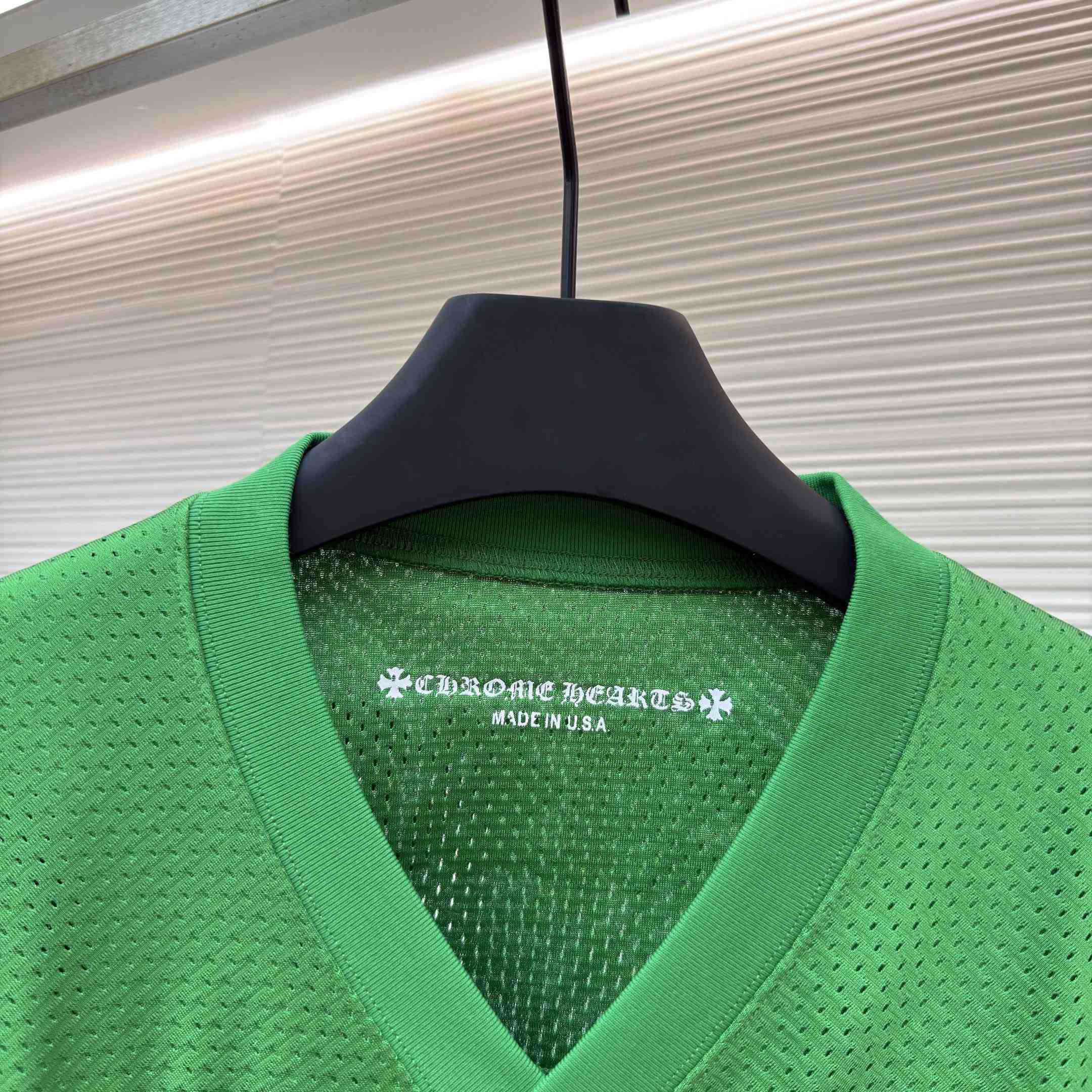 Chrome Hearts Mesh Stadium Football Jersey  - DesignerGu