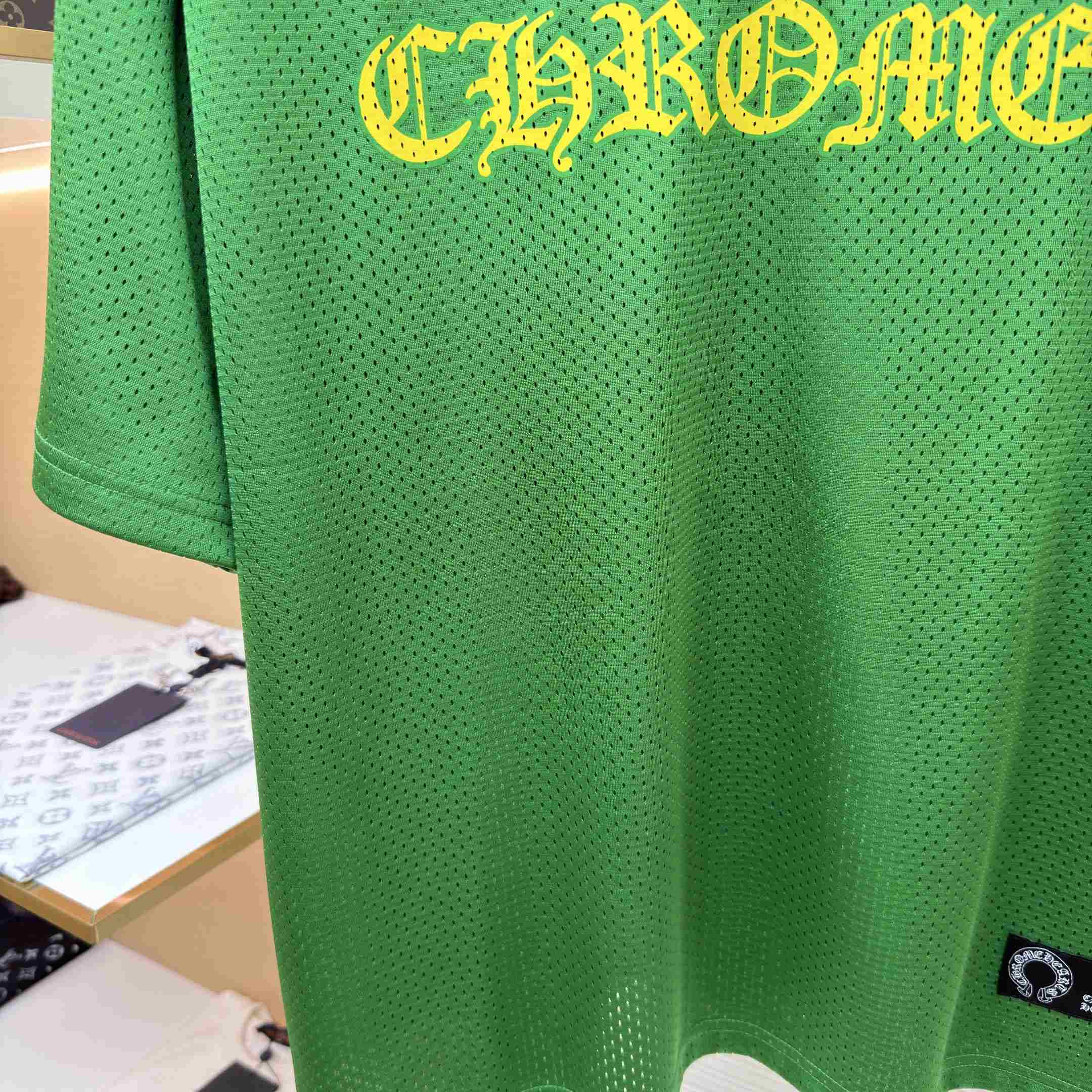 Chrome Hearts Mesh Stadium Football Jersey  - DesignerGu