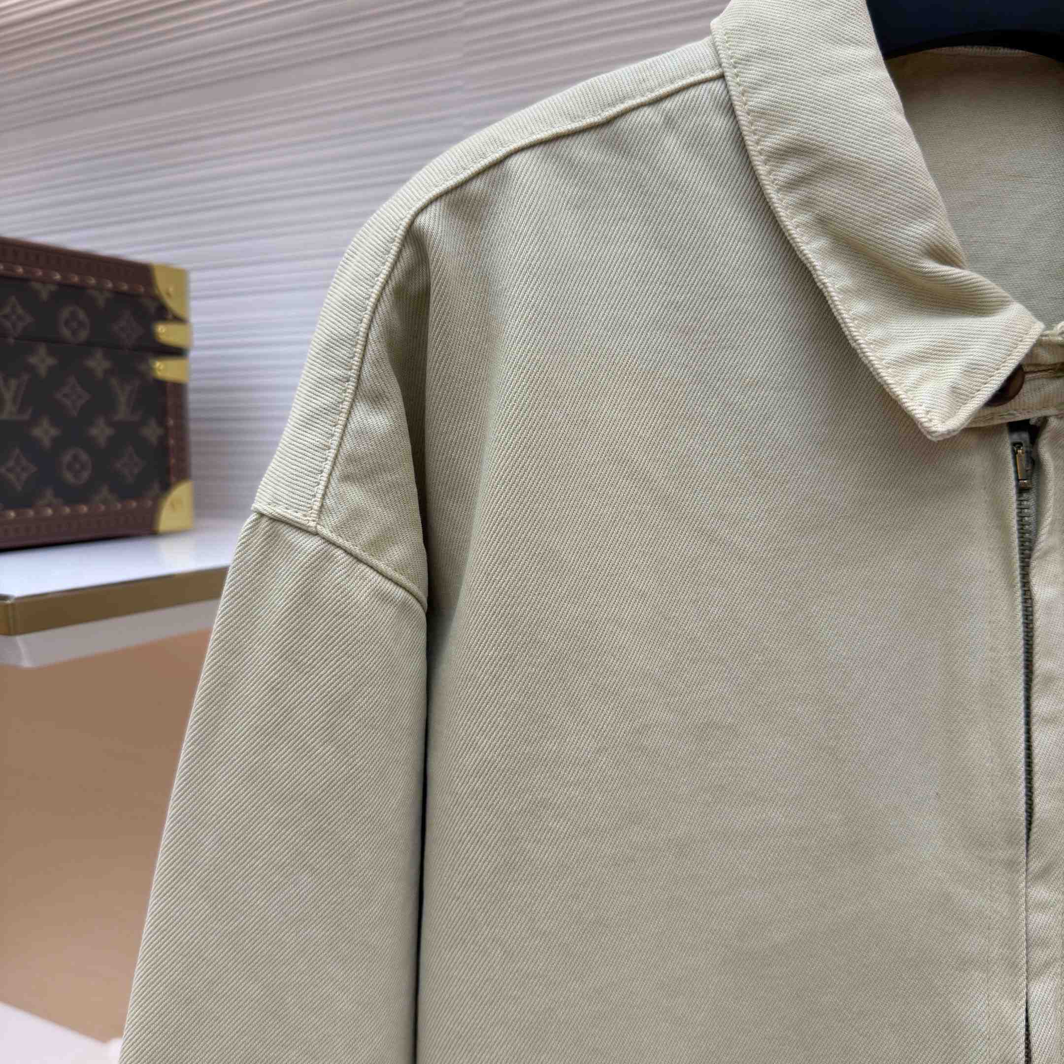 Prada Old Denim Blouson Jacket - DesignerGu