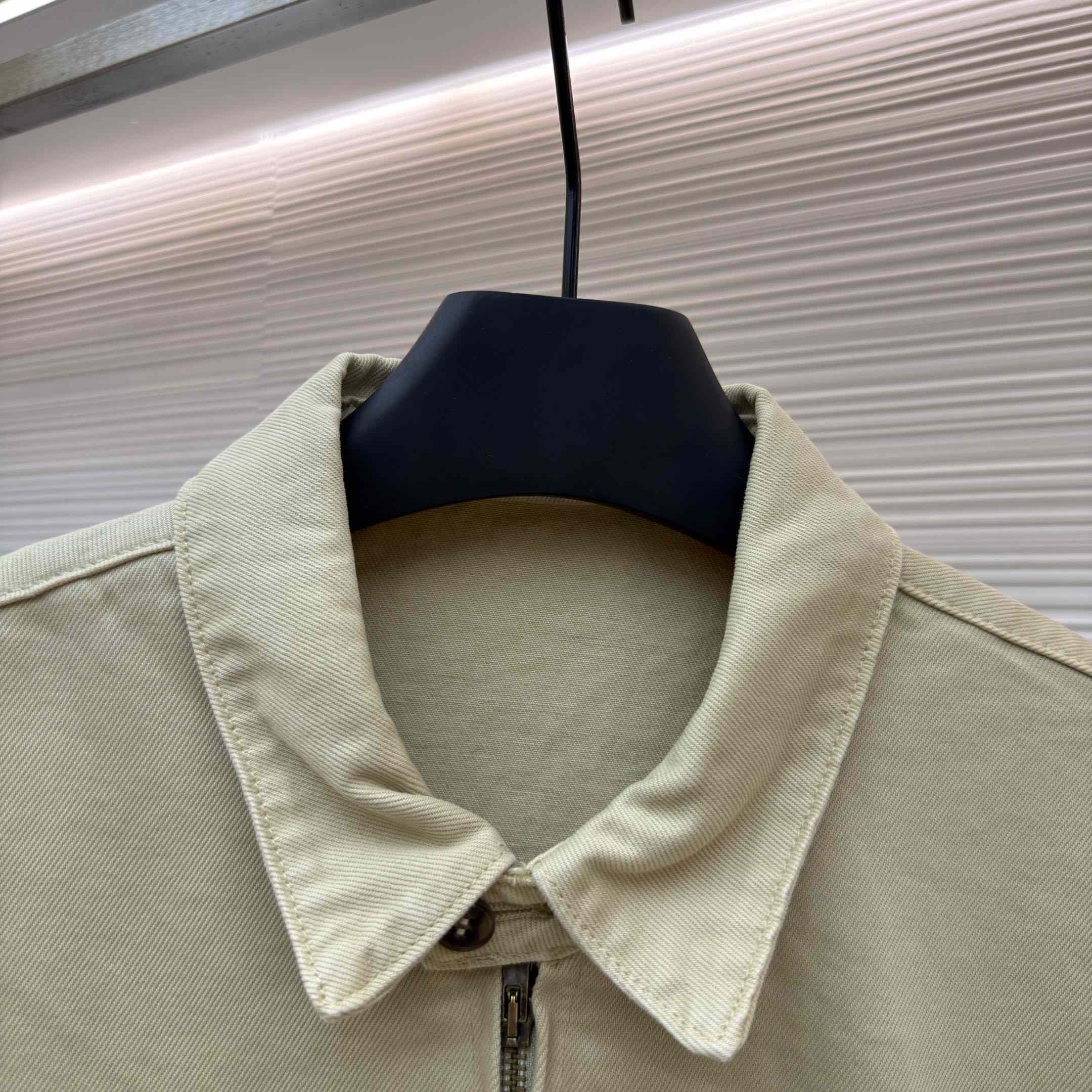 Prada Old Denim Blouson Jacket - DesignerGu