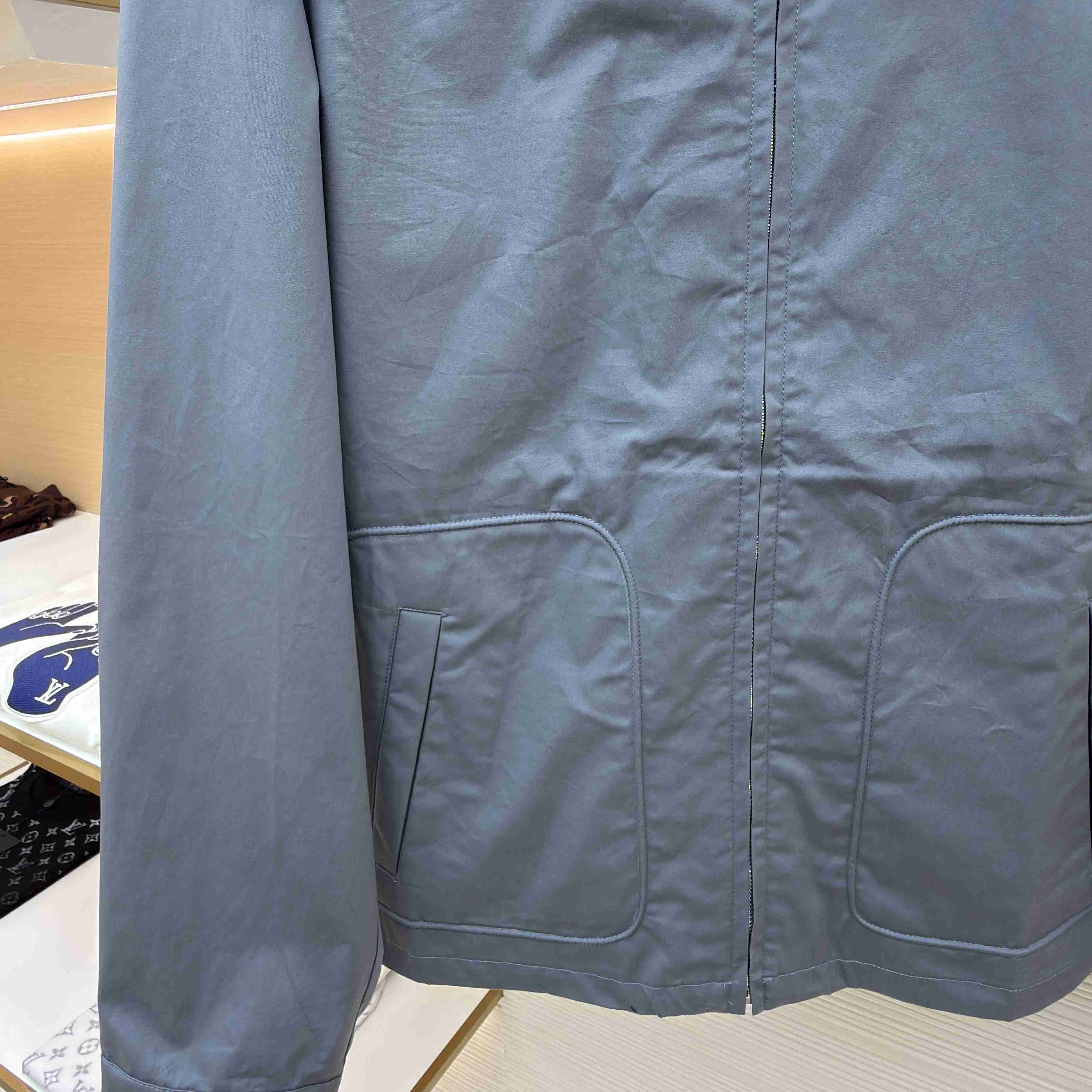 Prada Technical Cotton Zipper Blouson Jacket - DesignerGu