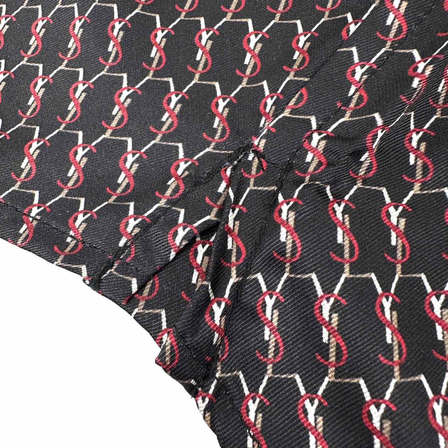 Saint Laurent Cassandre Printed Silk Shirt - DesignerGu