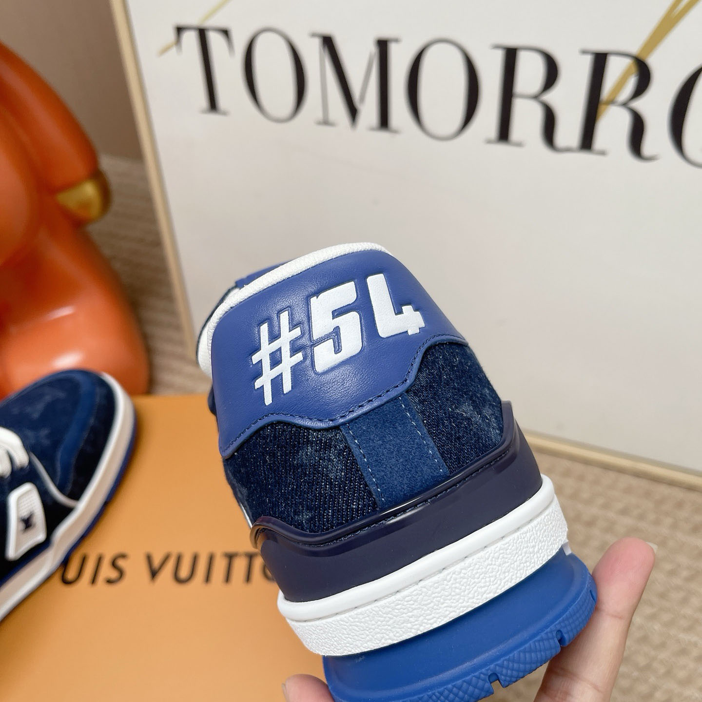Louis Vuitton LV Trainer Sneaker 1AKQGK（upon uk size） - DesignerGu