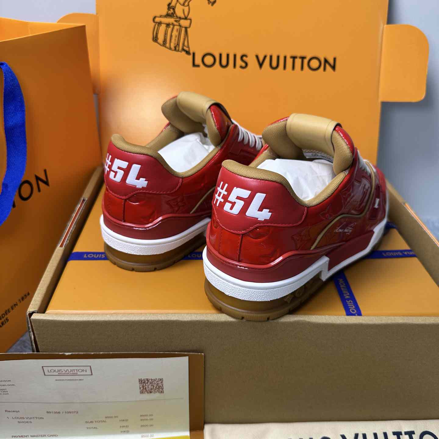 Louis Vuitton LV Trainer Sneaker 1AKP8F（upon uk size） - DesignerGu