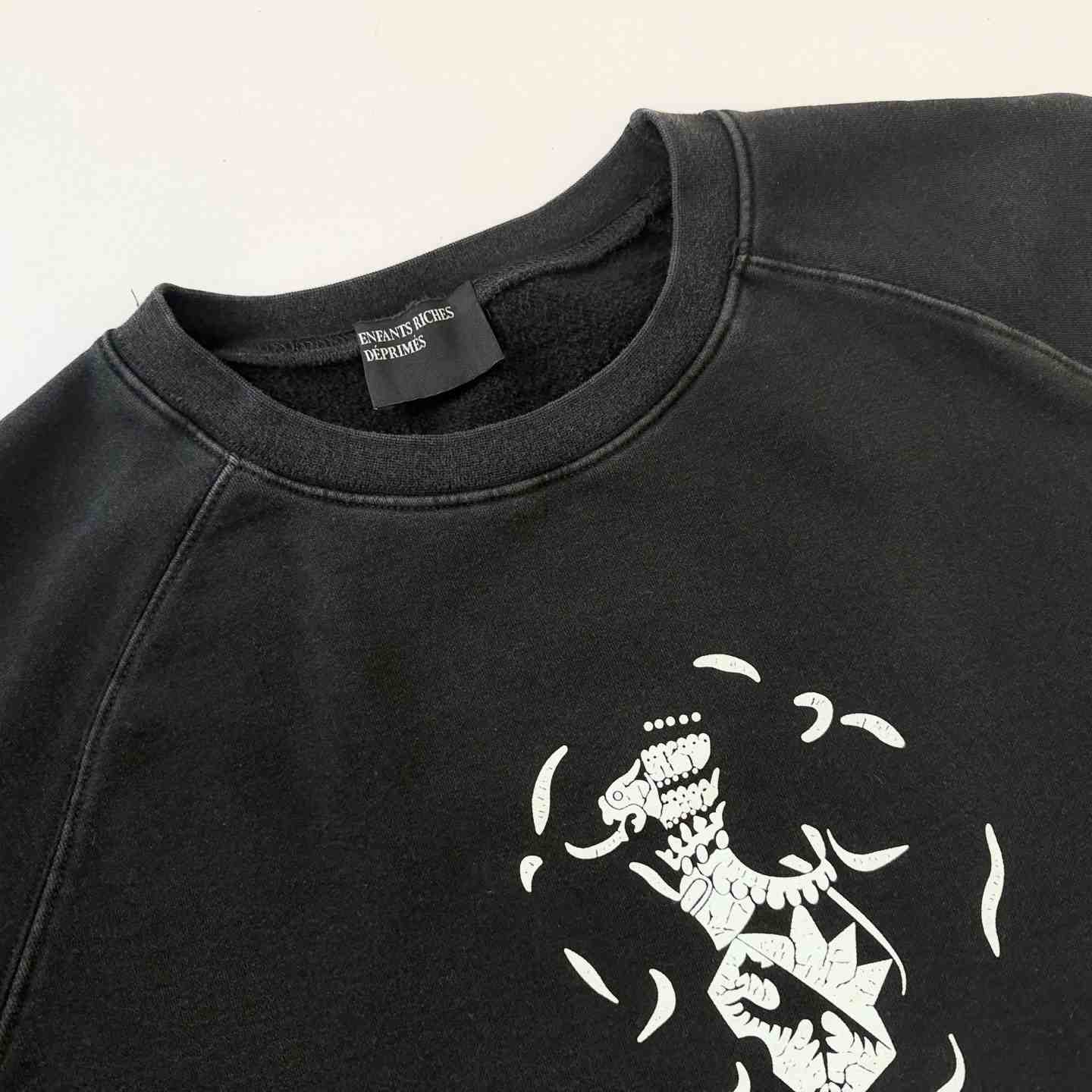 Enfants Riches Déprimés Le Rosey Raglan Crewneck Sweatshirt - DesignerGu