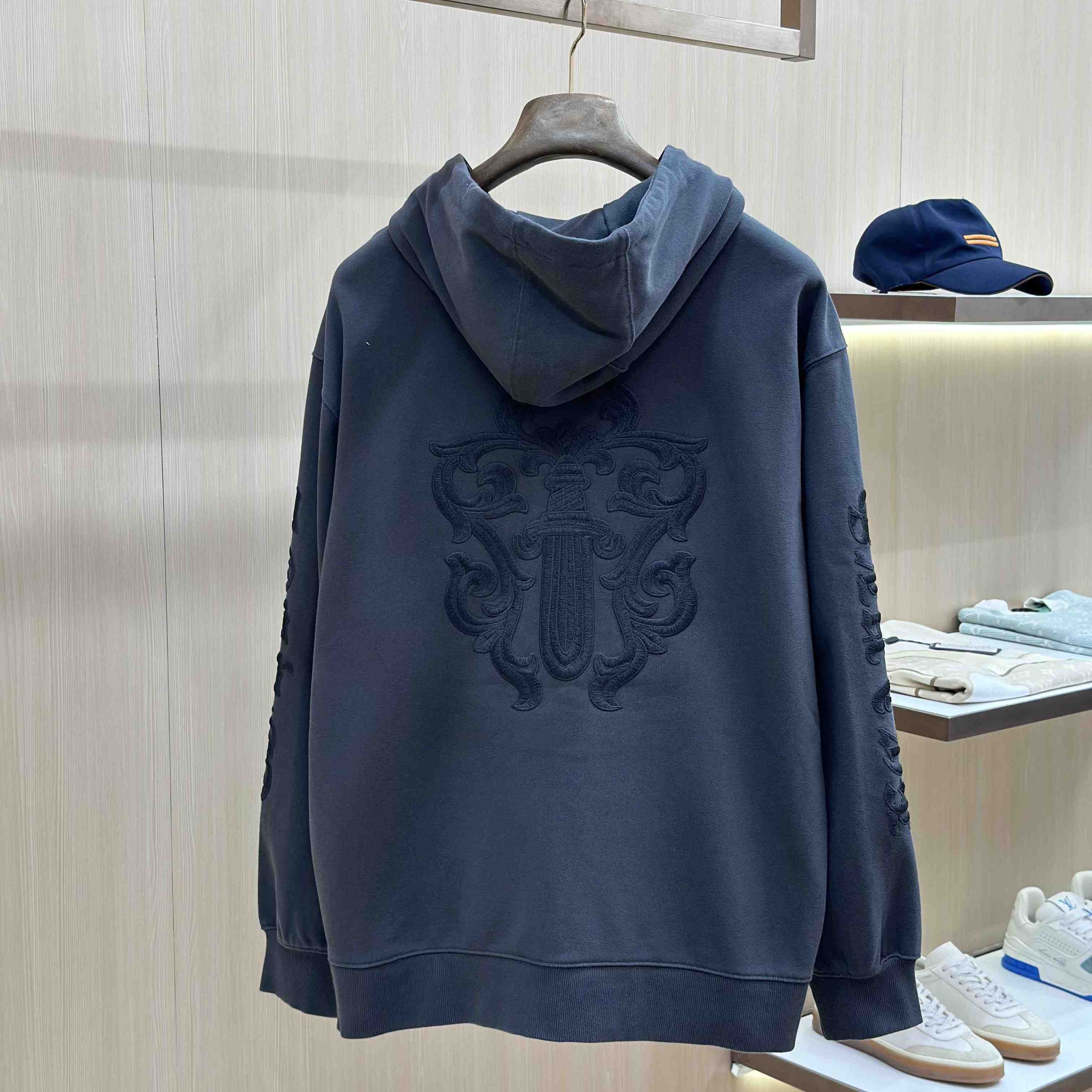 Chrome Hearts Hooded Sweatshirt - DesignerGu