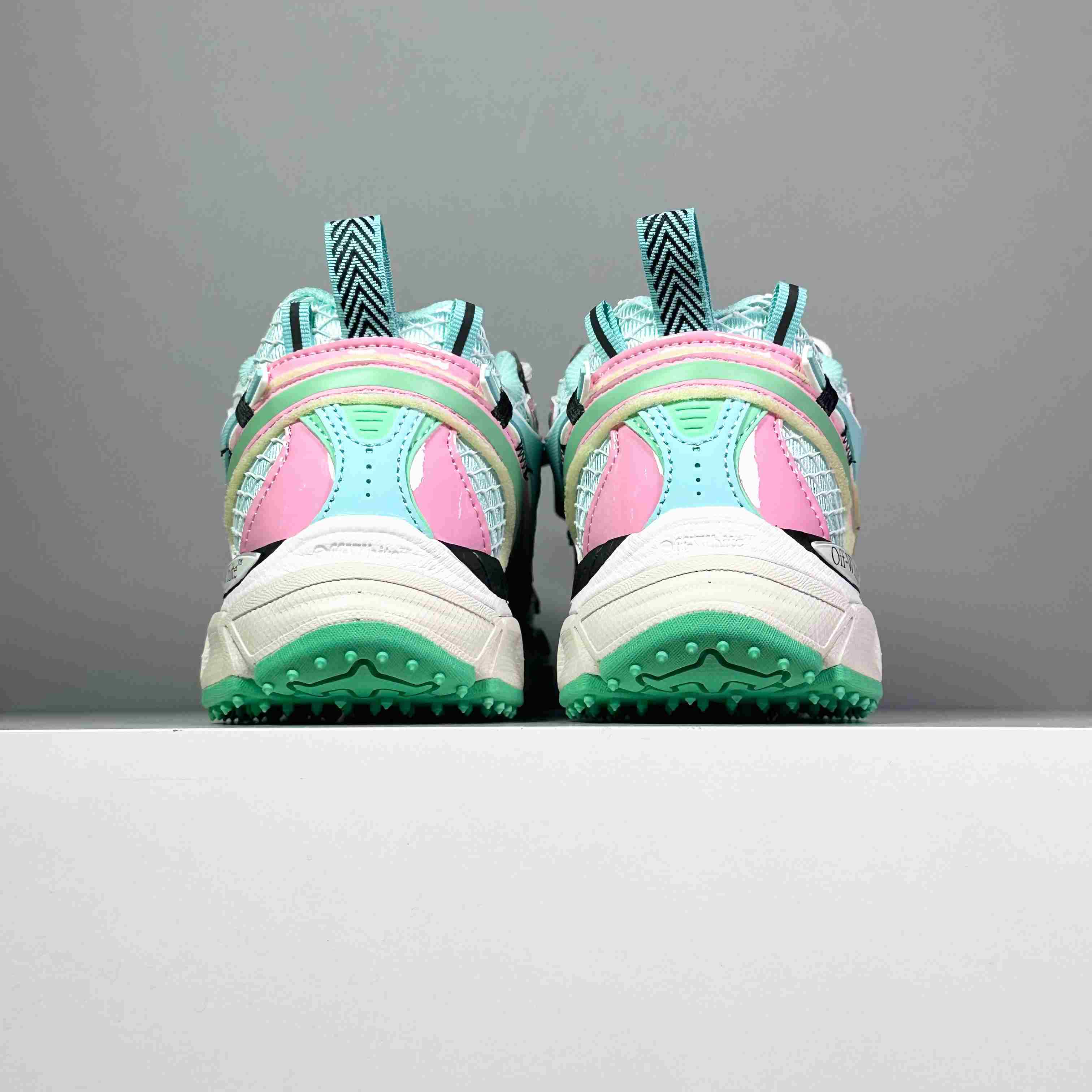Off-White Be Right Back Fishnet Sneakers - DesignerGu