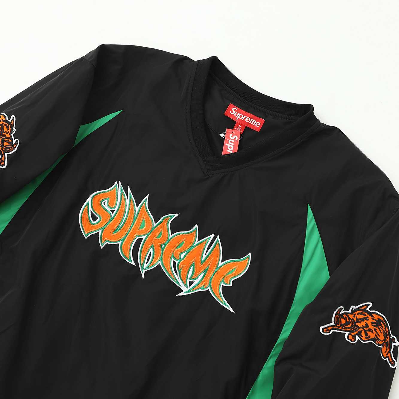 Supreme Warthog Warm Up Pullover 'Black' - DesignerGu