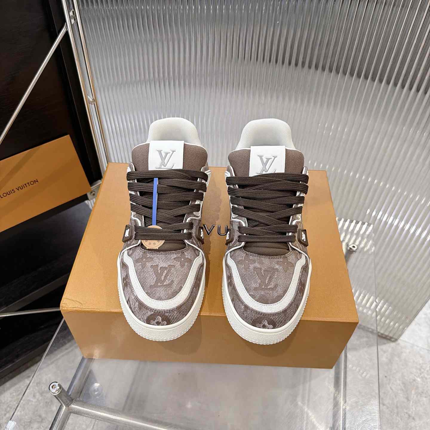 Louis Vuitton LV Trainer Sneaker 1AKBAL（upon uk size） - DesignerGu