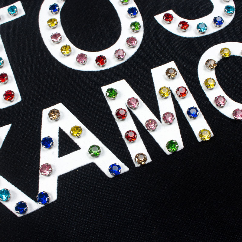 Satoshi Nakamoto Leather Studded Logo Hoodie - DesignerGu