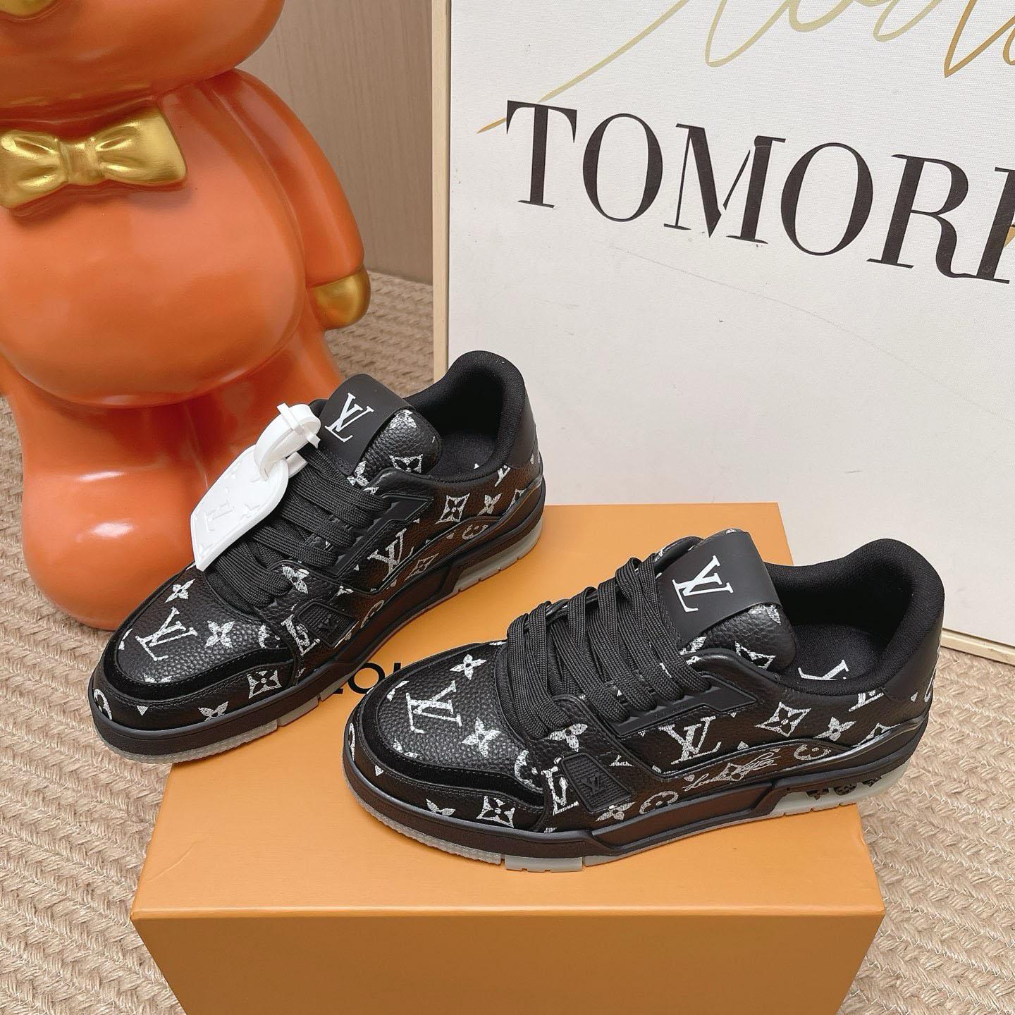 Louis Vuitton LV Trainer Sneaker 1AKRA0（upon uk size） - DesignerGu