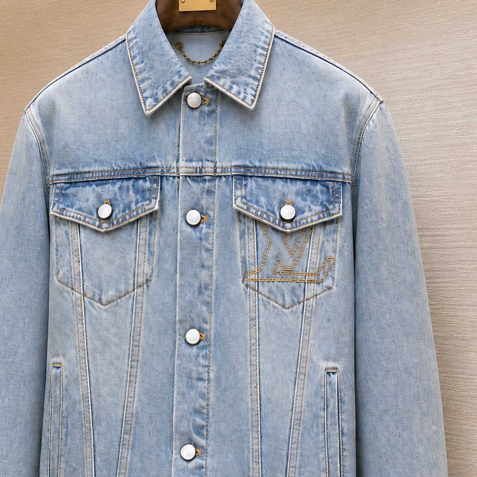 Louis Vuitton Denim Trucker Jacket - DesignerGu