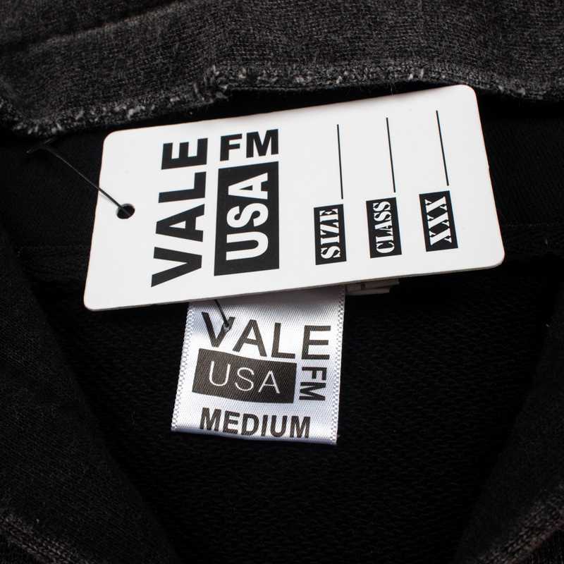 Vale Forever Two Face Patch-Detail Hoodie - DesignerGu