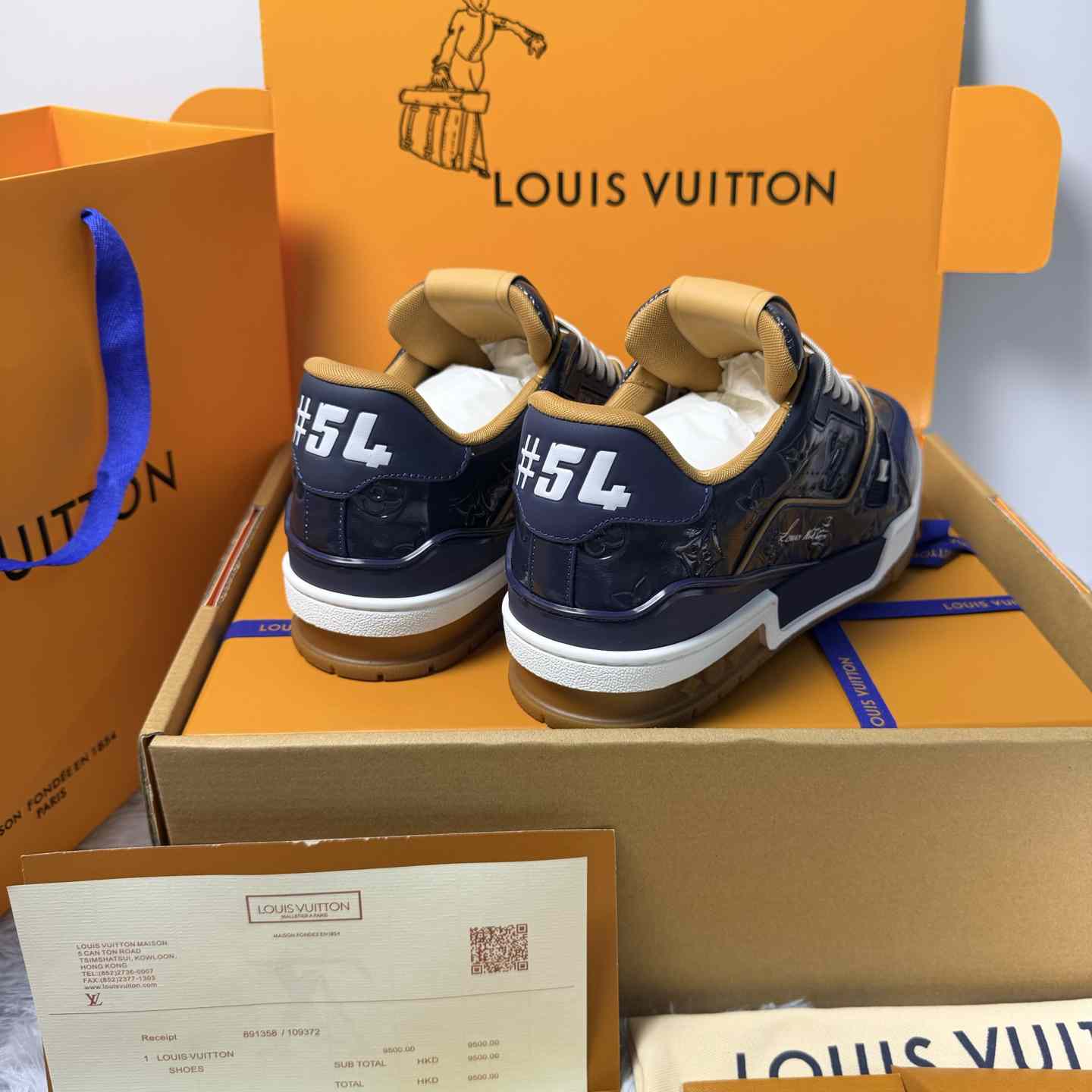 Louis Vuitton LV Trainer Sneaker 1AKP8Y（upon uk size） - DesignerGu