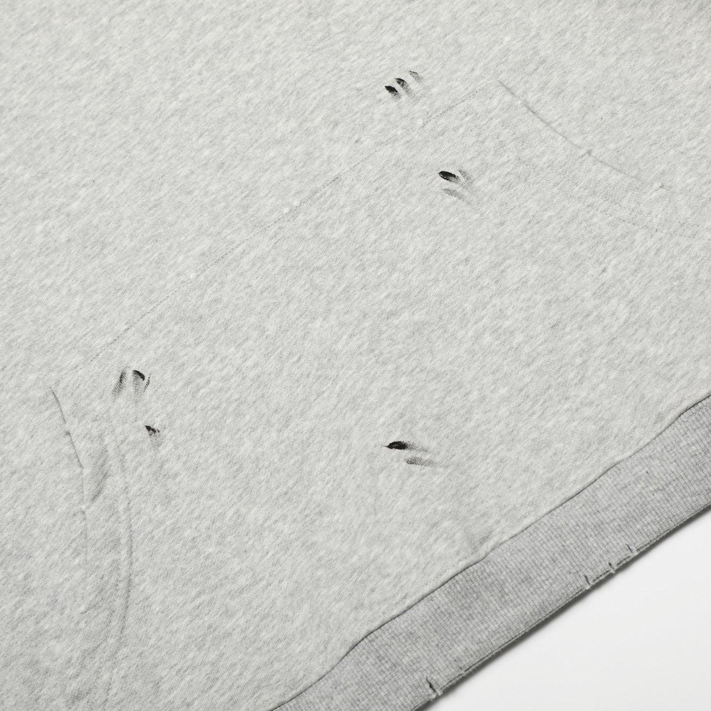 Enfants Riches Déprimés Classic Logo Hoodie 'Paint Heather Grey' - DesignerGu