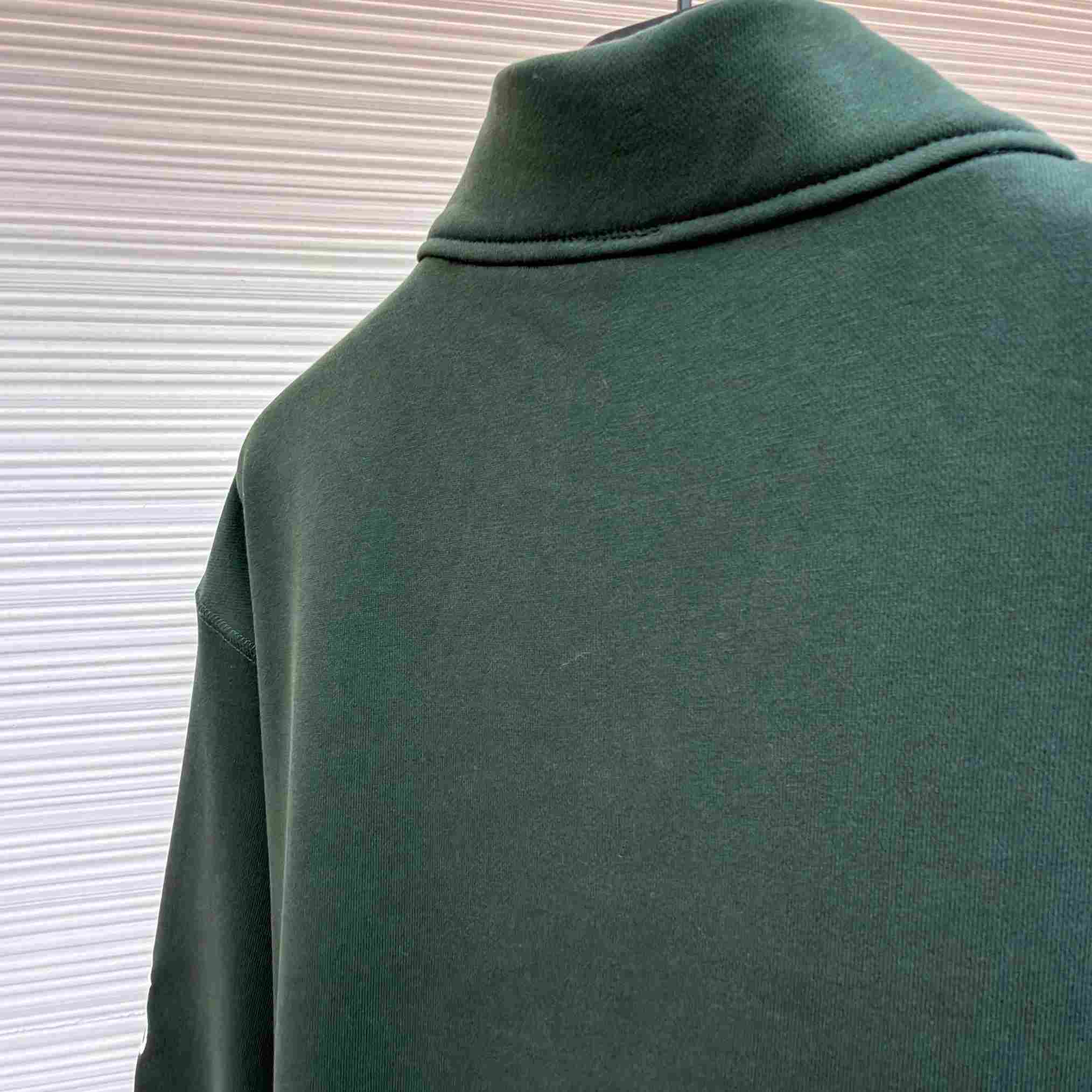 Chrome Hearts Embroidered Quarter-Zip Sweatshirt - DesignerGu