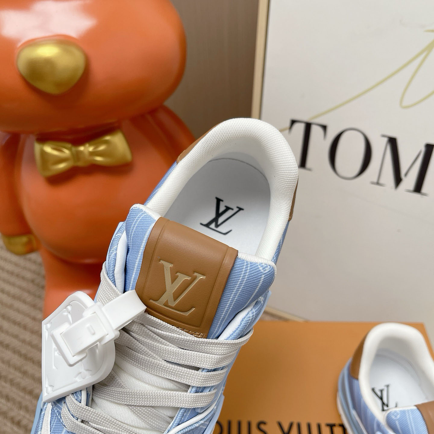 Louis Vuitton LV Trainer Sneaker 1AKBE0（upon uk size） - DesignerGu