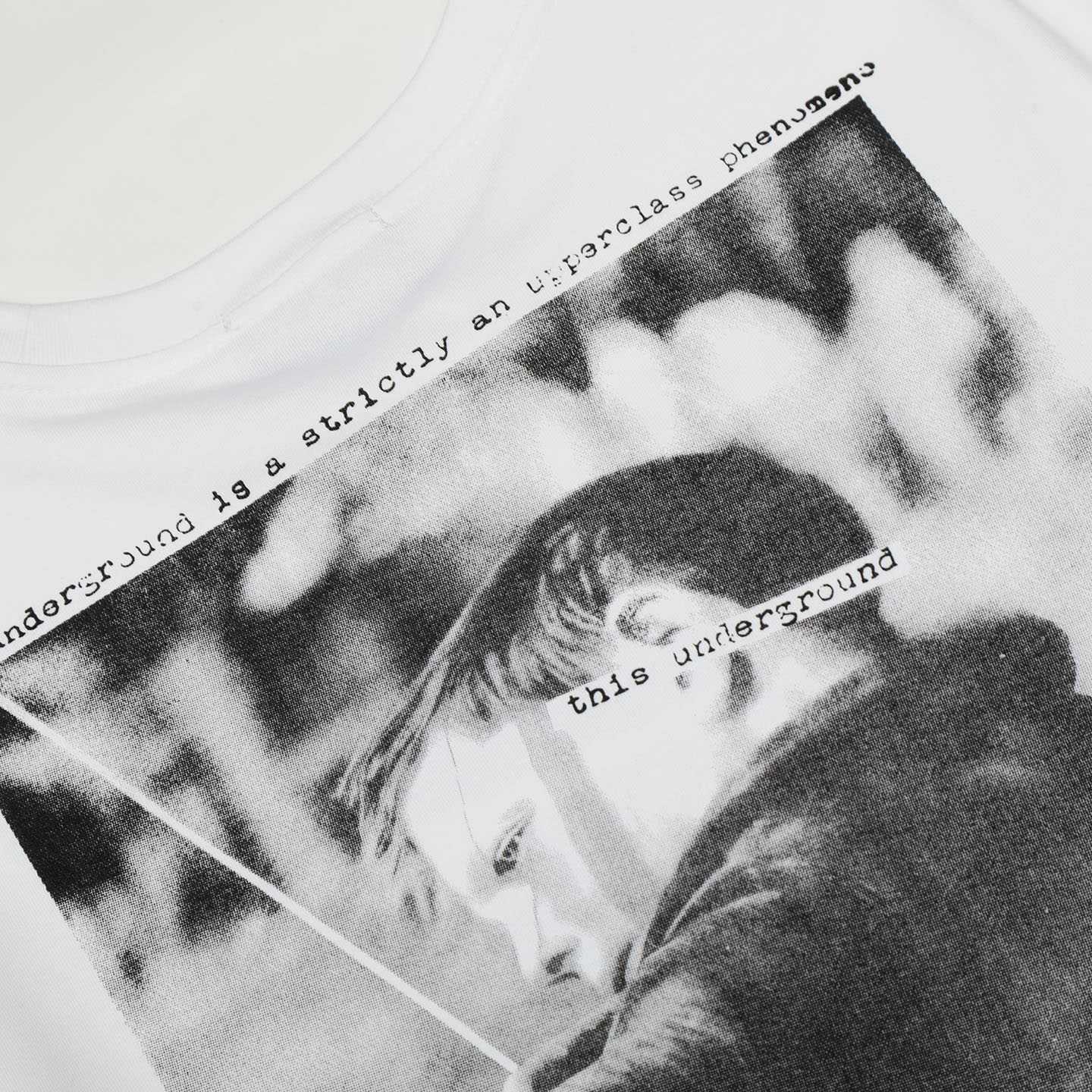 Enfants Riches Déprimés My Underground/Tricycle Long-Sleeve T-Shirt 'Faded White' - DesignerGu