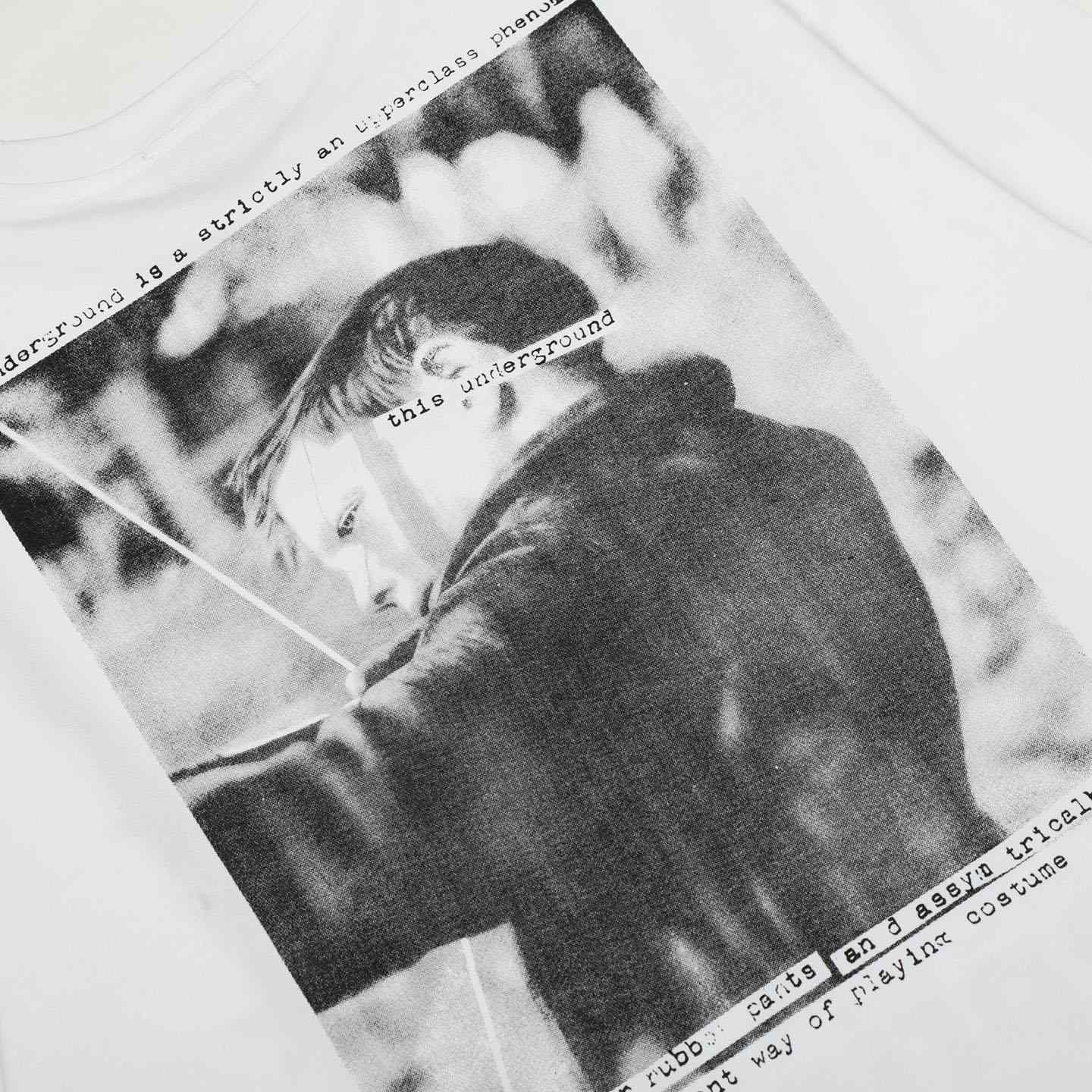 Enfants Riches Déprimés My Underground/Tricycle Long-Sleeve T-Shirt 'Faded White' - DesignerGu