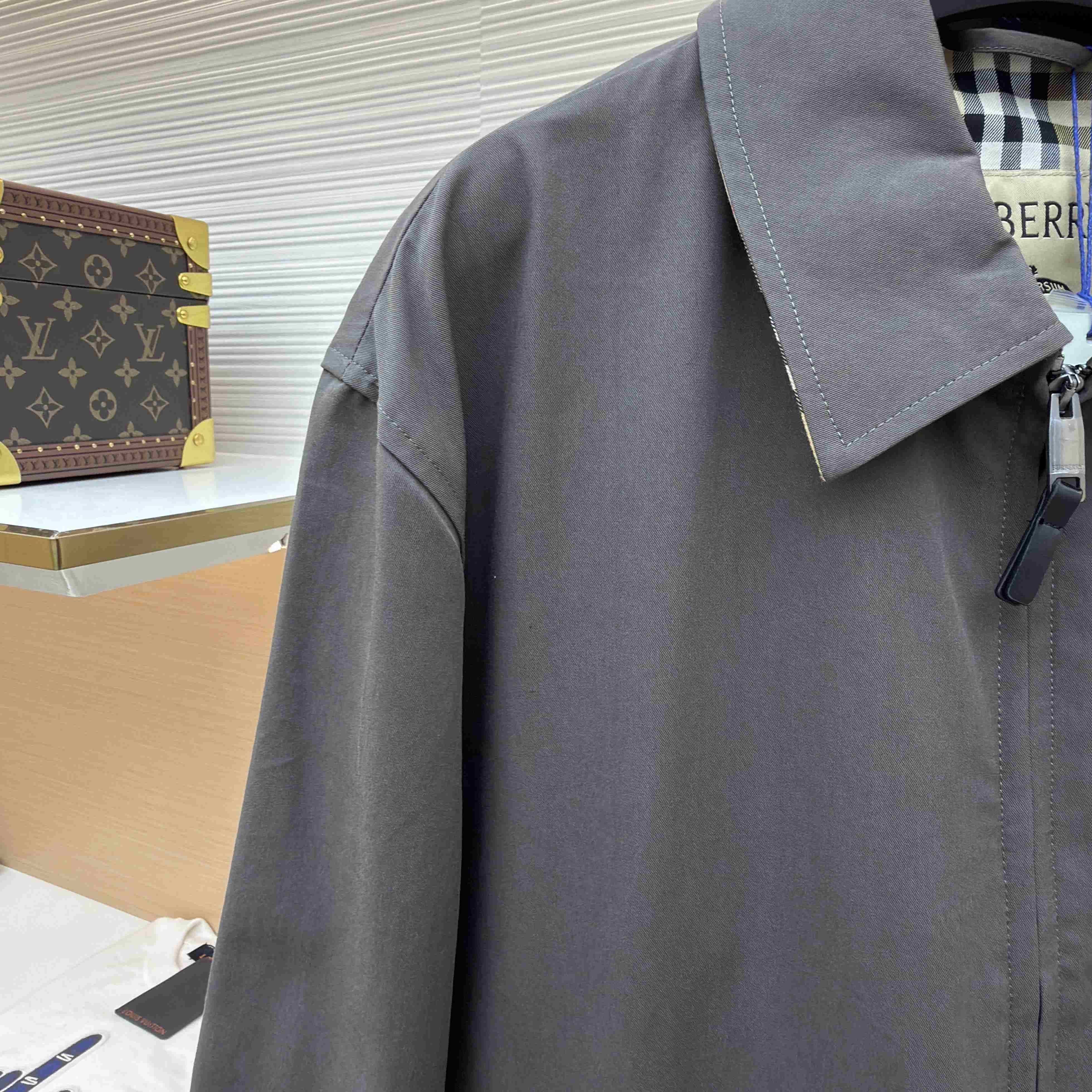 Burberry Tropical Gabardine Bloomsbury Harrington Jacket - DesignerGu