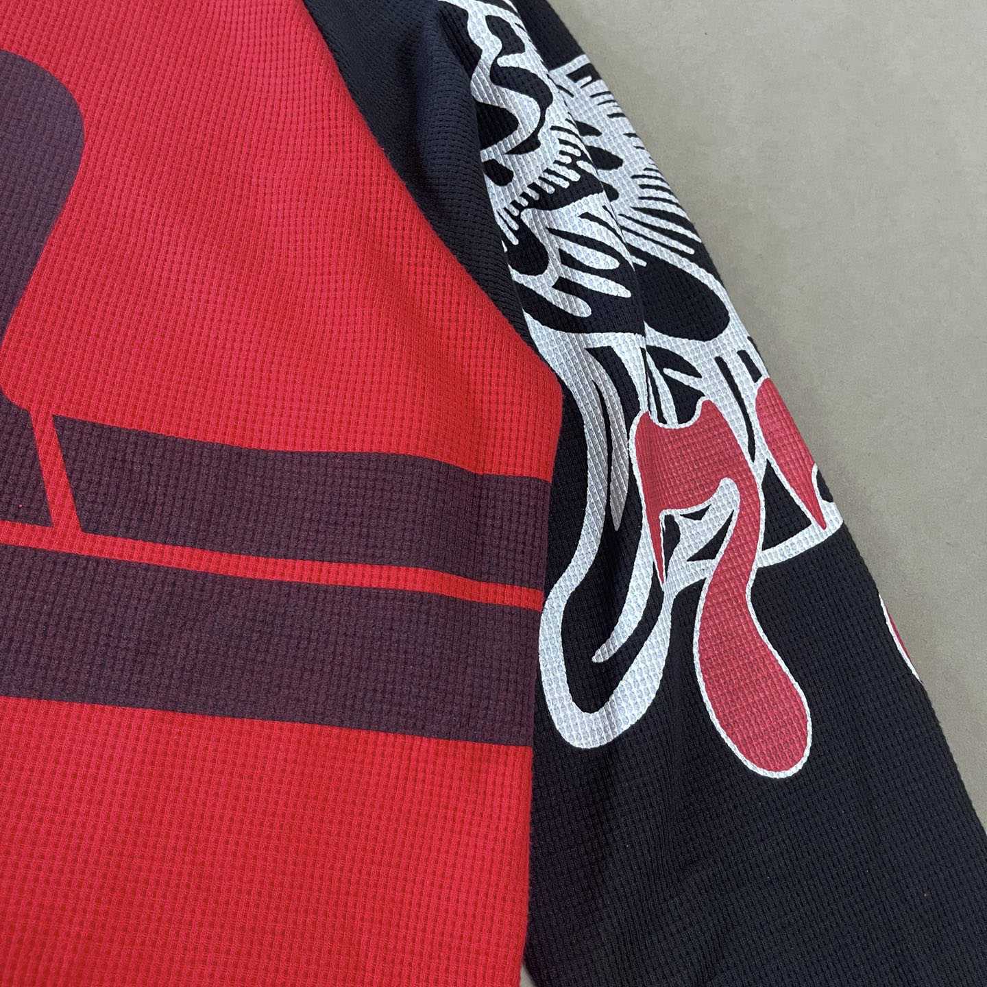 Satoshi Nakamoto Wings Long-Sleeve 'Red' - DesignerGu