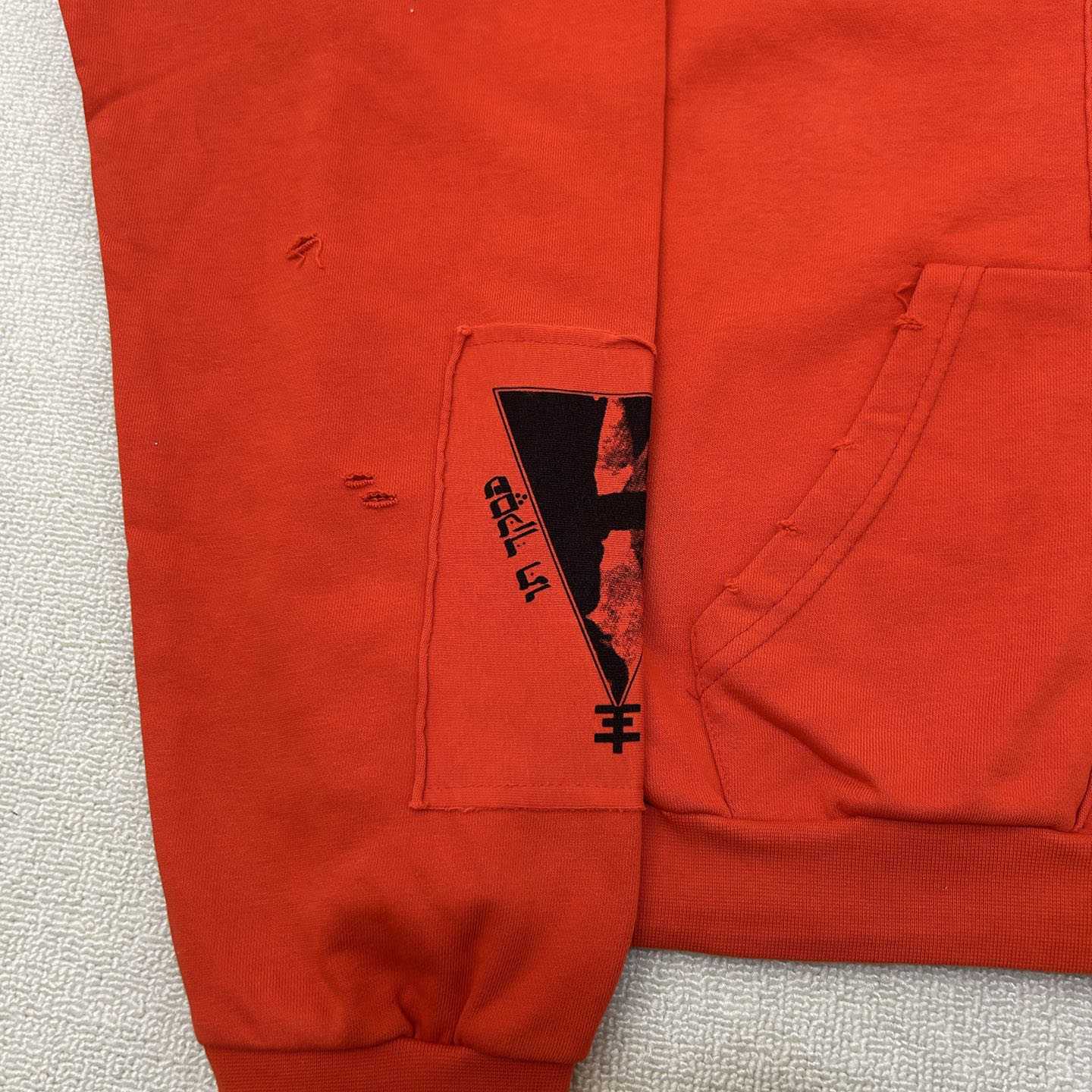 Enfants Riches Déprimés Anti-Process Thermal Lined Zip Hoodie - DesignerGu