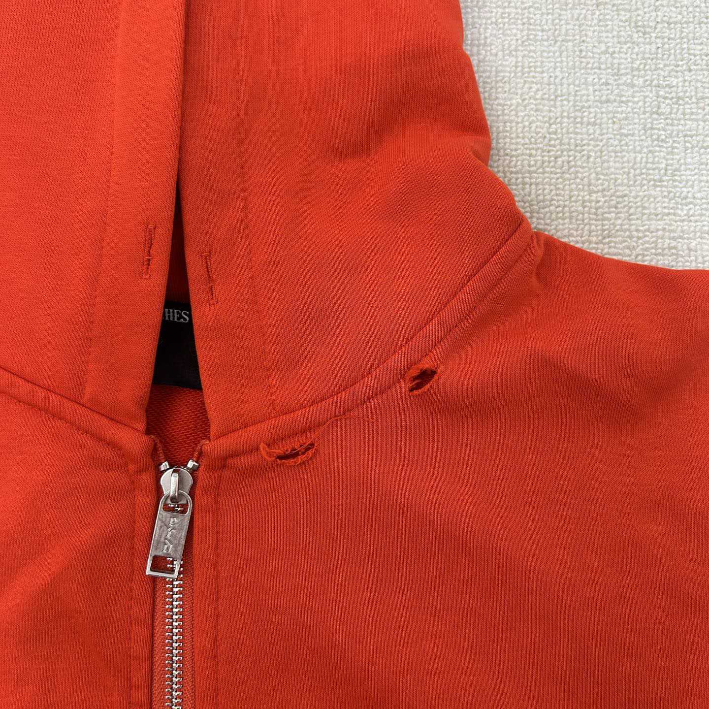 Enfants Riches Déprimés Anti-Process Thermal Lined Zip Hoodie - DesignerGu