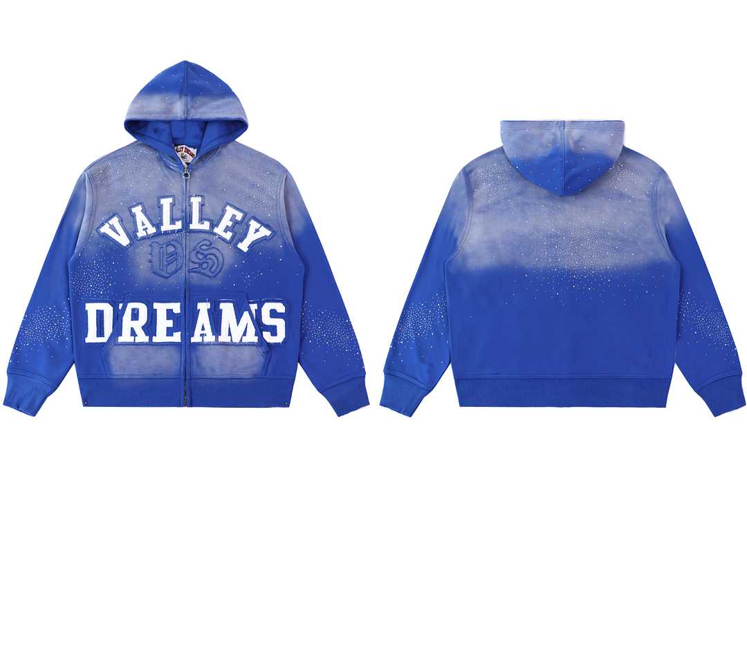 Vale Forever Classico Zip Up Hoodie - DesignerGu