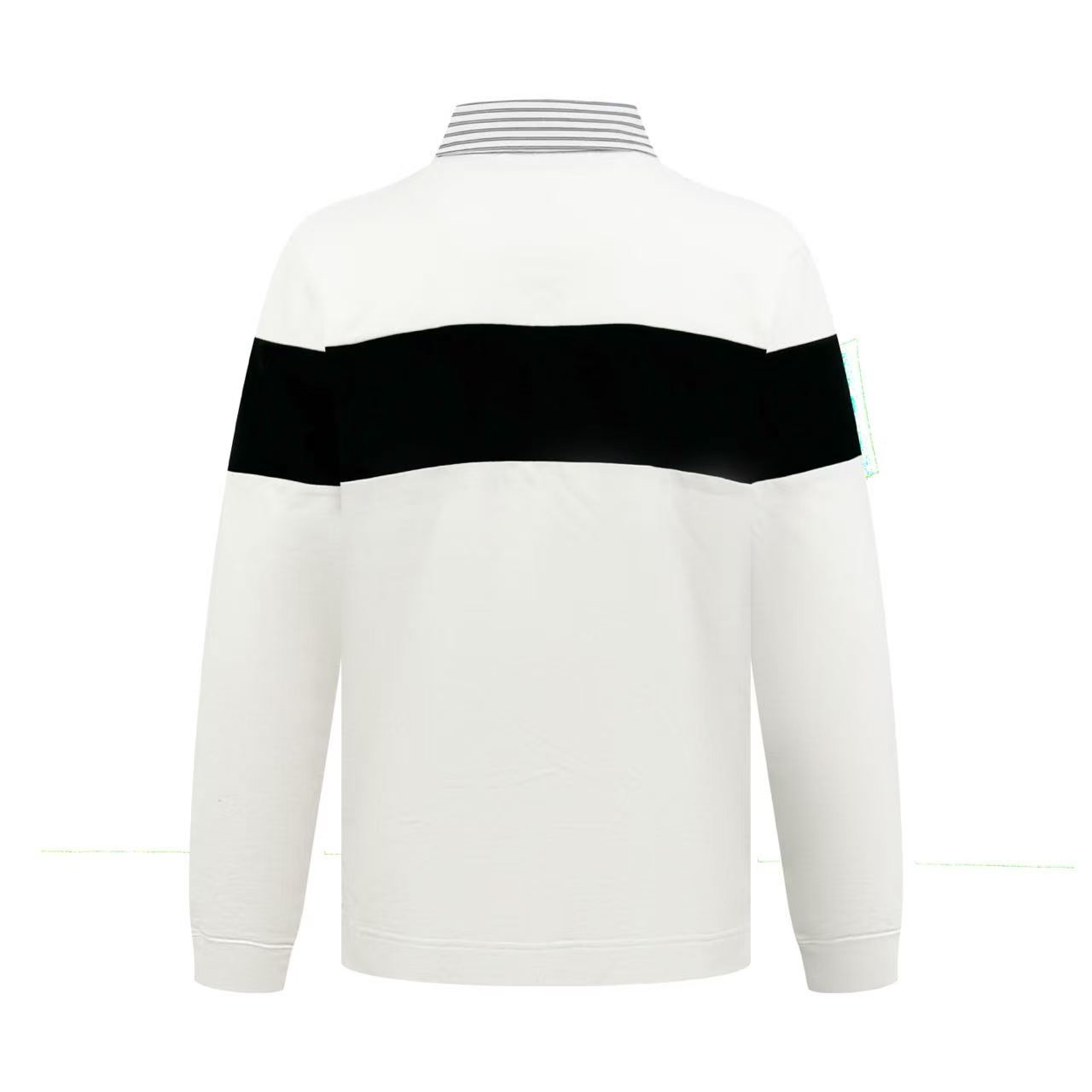 Acne Studios Striped Polo Sweatshirt - DesignerGu