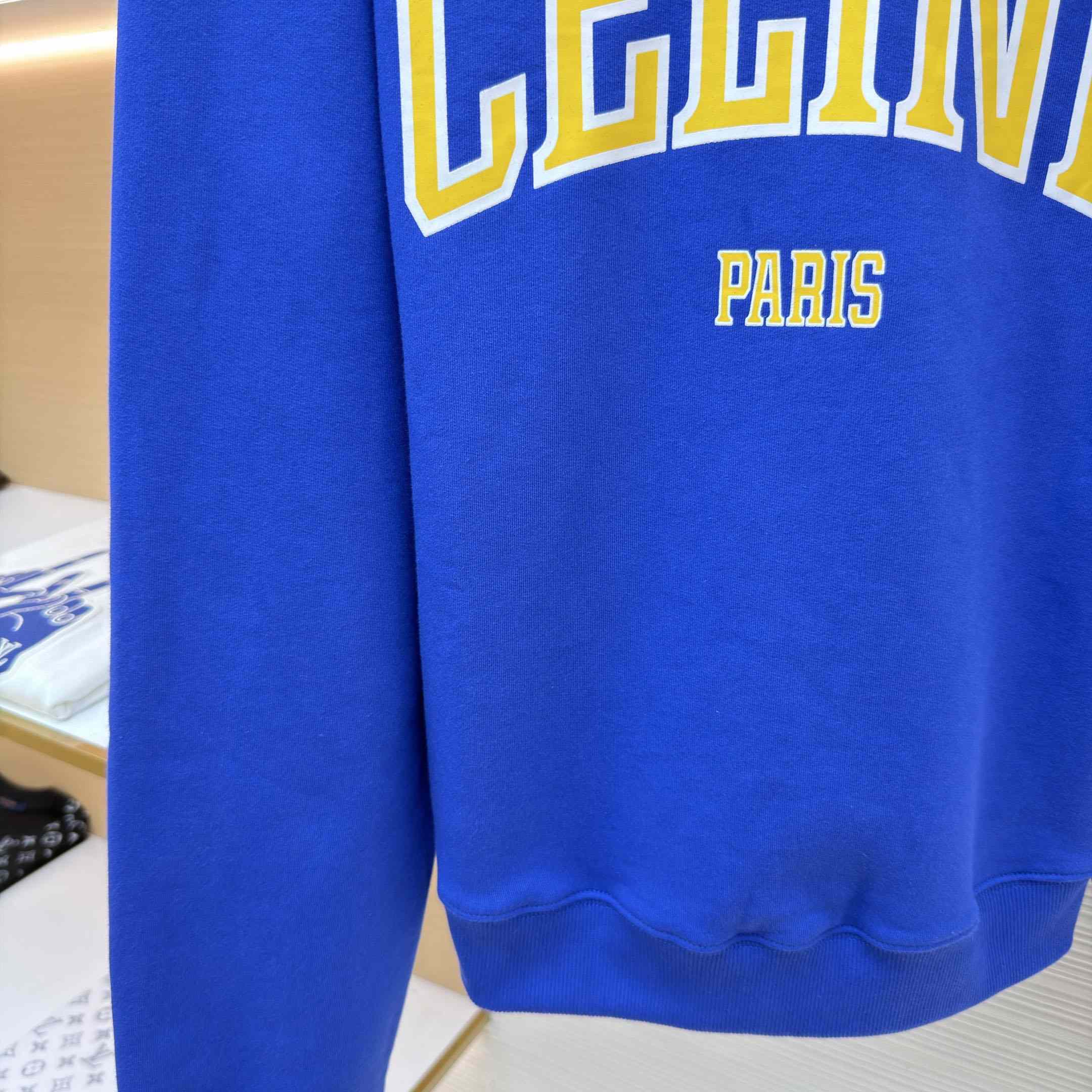 Celine Sweatshirt In Cotton Fleece - DesignerGu