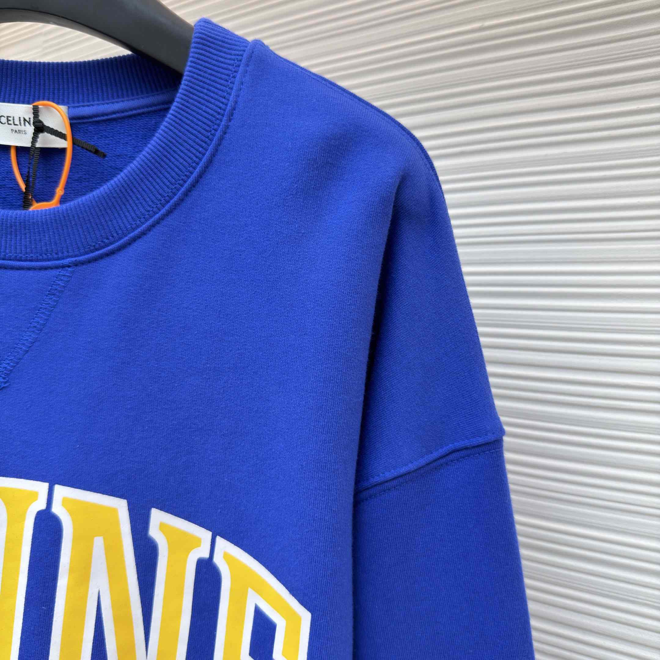 Celine Sweatshirt In Cotton Fleece - DesignerGu