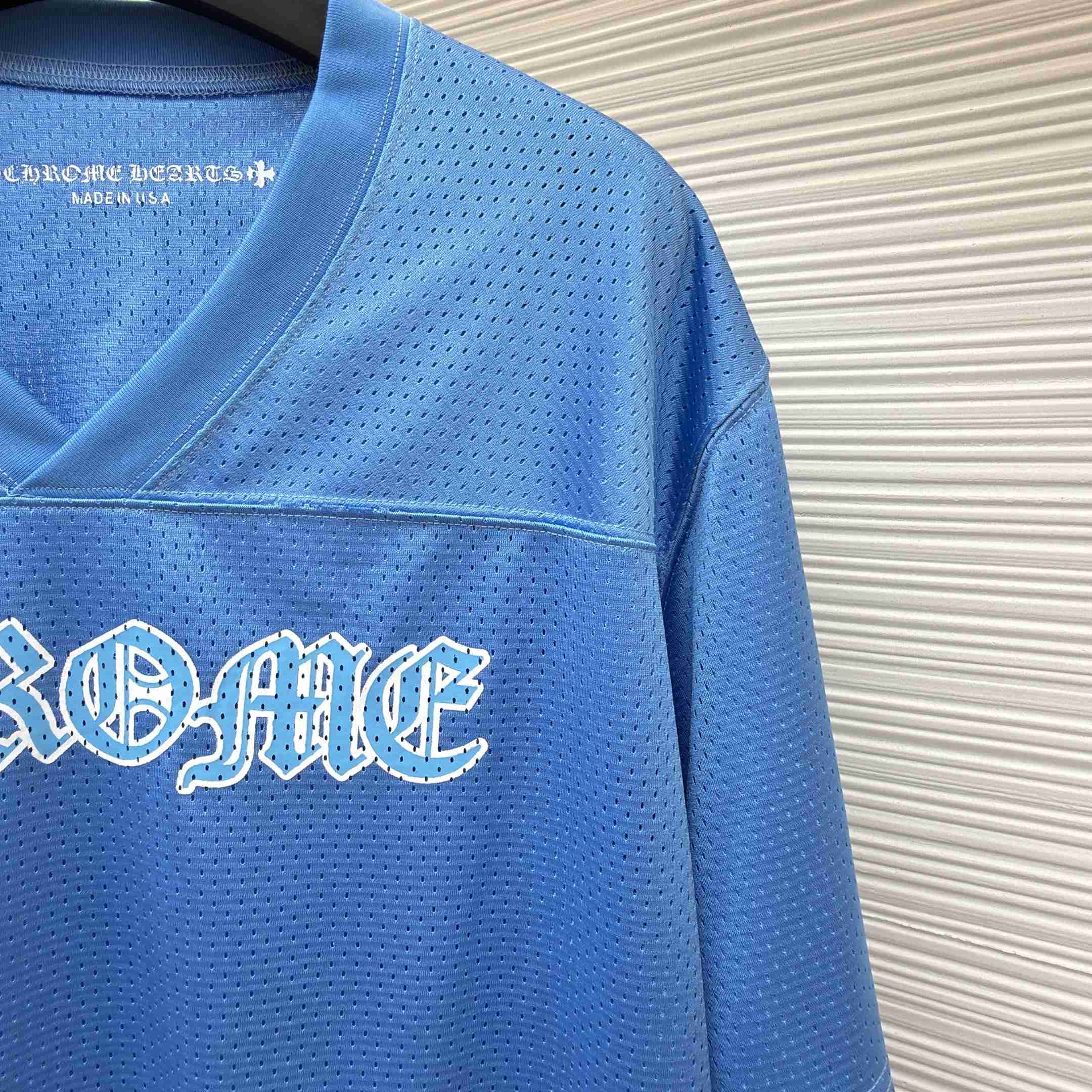 Chrome Hearts Mesh Stadium Football Jersey  - DesignerGu
