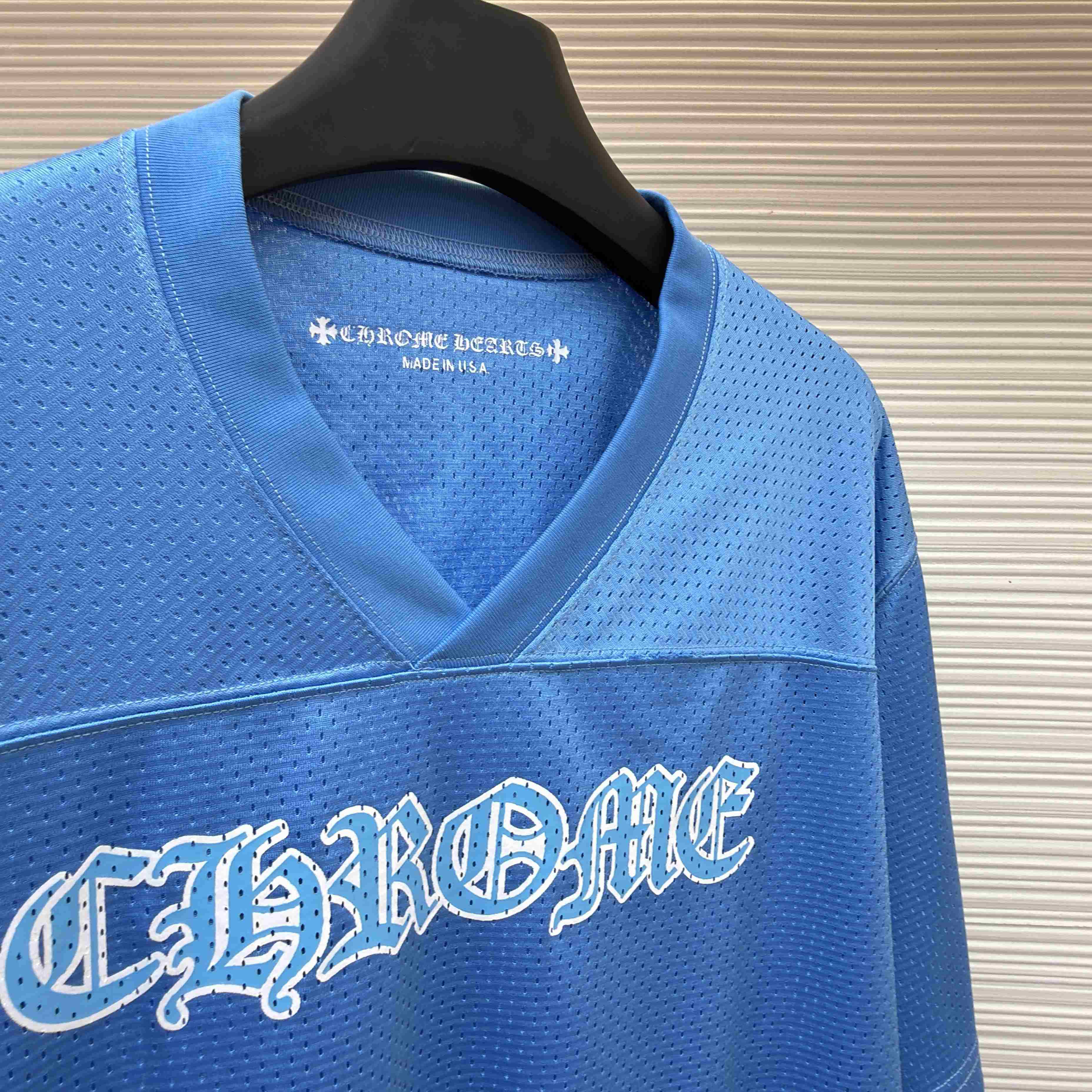 Chrome Hearts Mesh Stadium Football Jersey  - DesignerGu