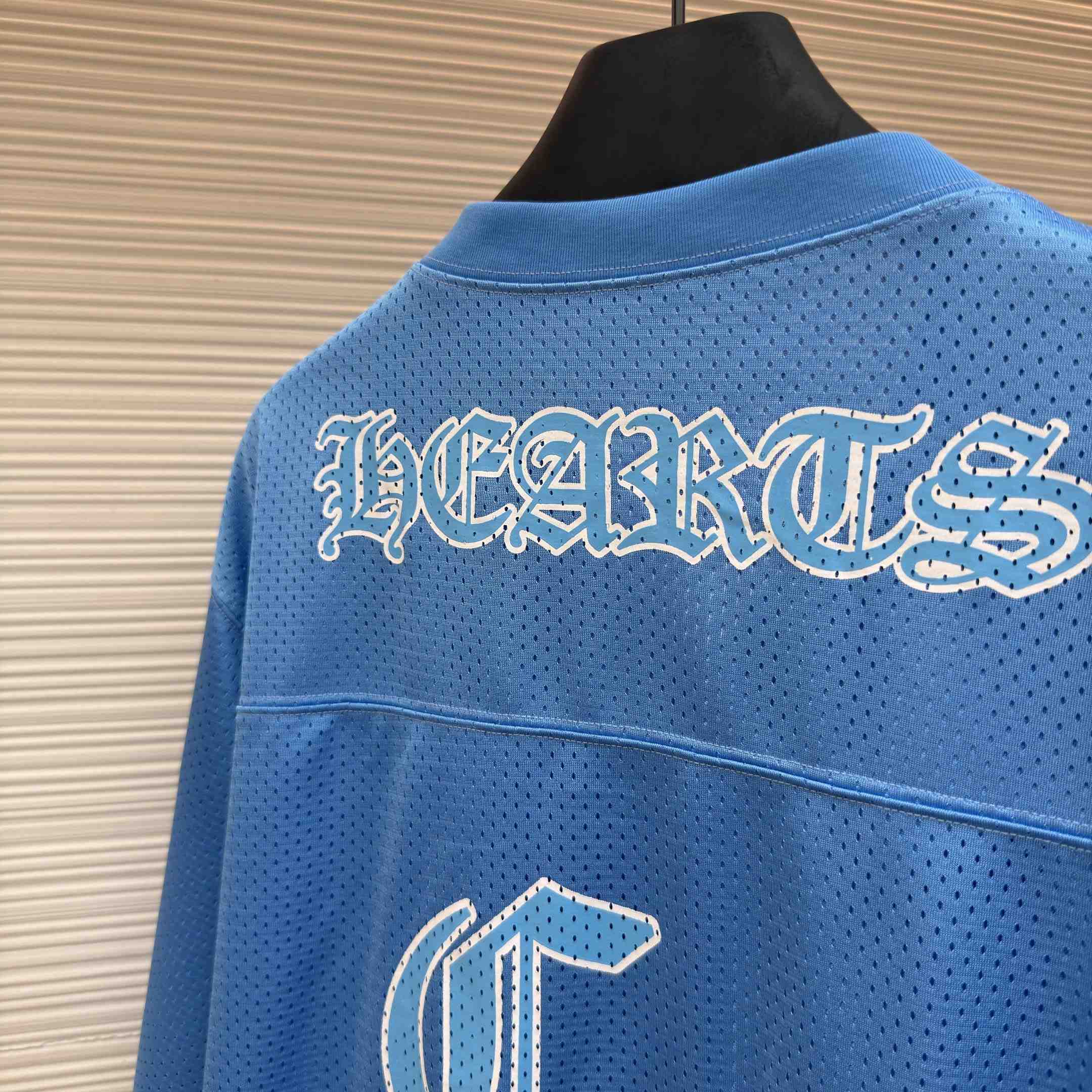 Chrome Hearts Mesh Stadium Football Jersey  - DesignerGu