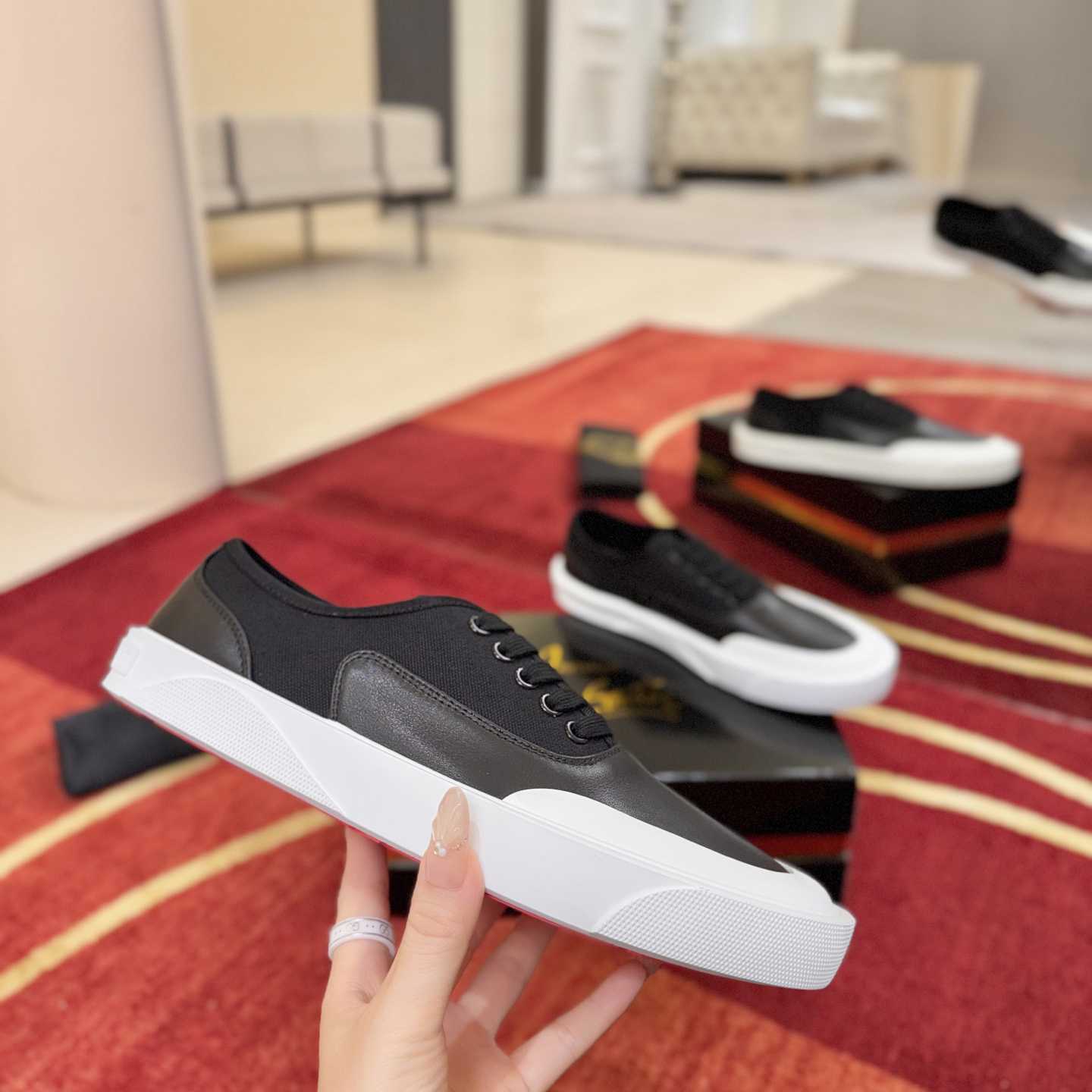 Christian Louboutin Tactical Skate Sneakers - DesignerGu