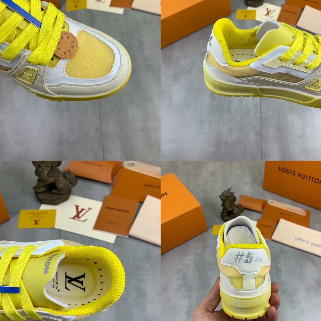 Louis Vuitton LV Trainer Sneaker 1AJSAP（upon uk size） - DesignerGu
