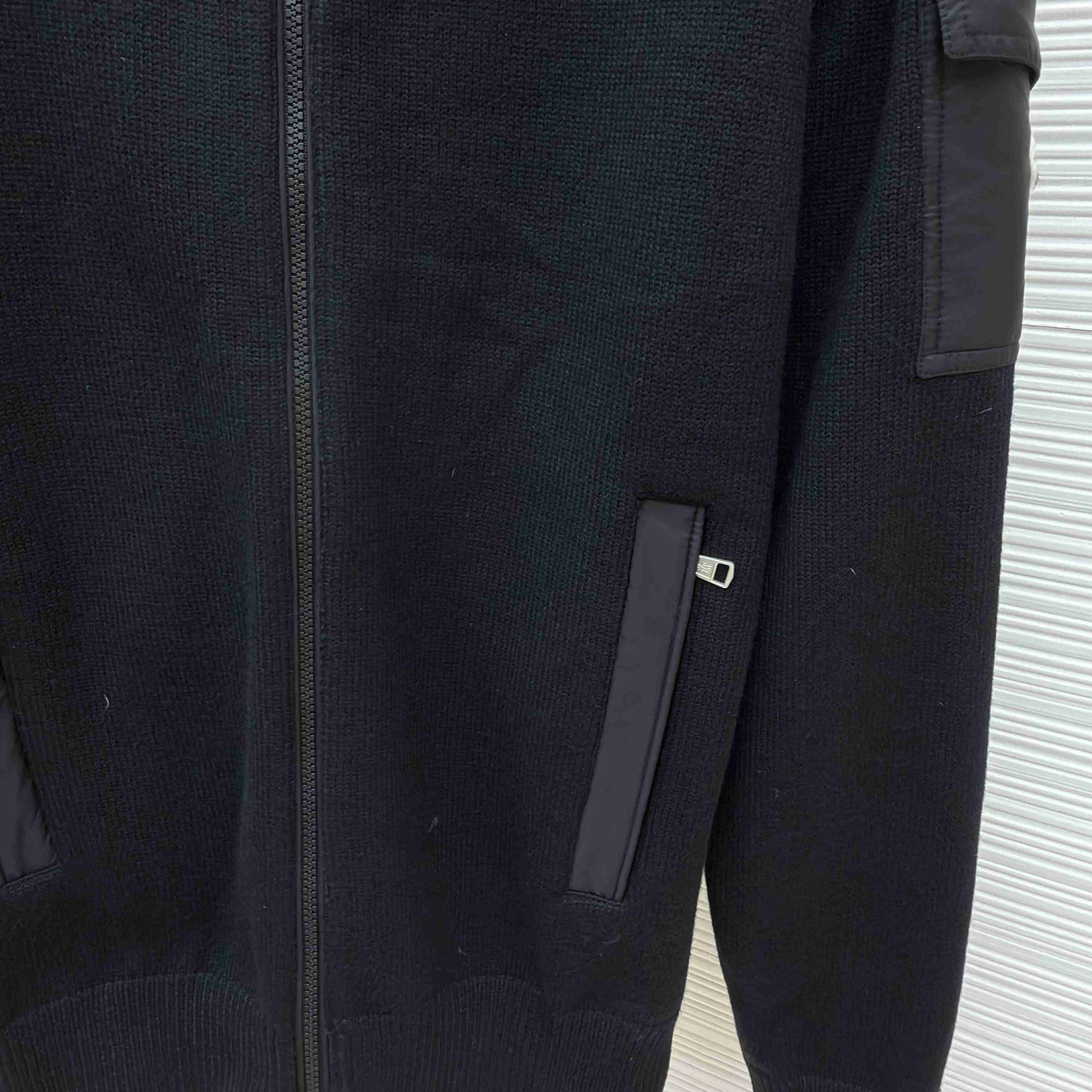 Moncler Zip-Up High-Neck Sweater - DesignerGu